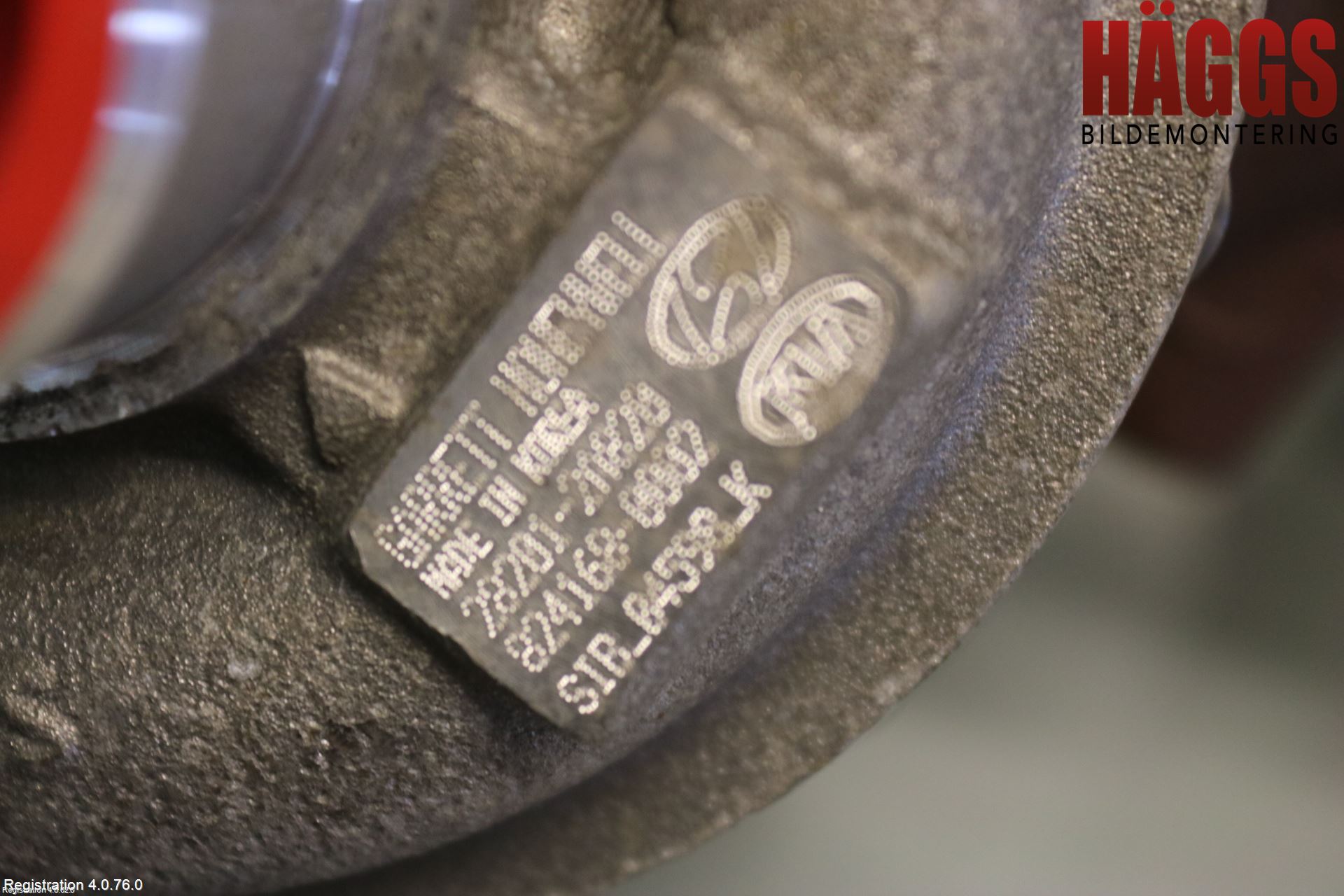 Kia SPORTAGE (SL) 11-15 Turboaggregat
