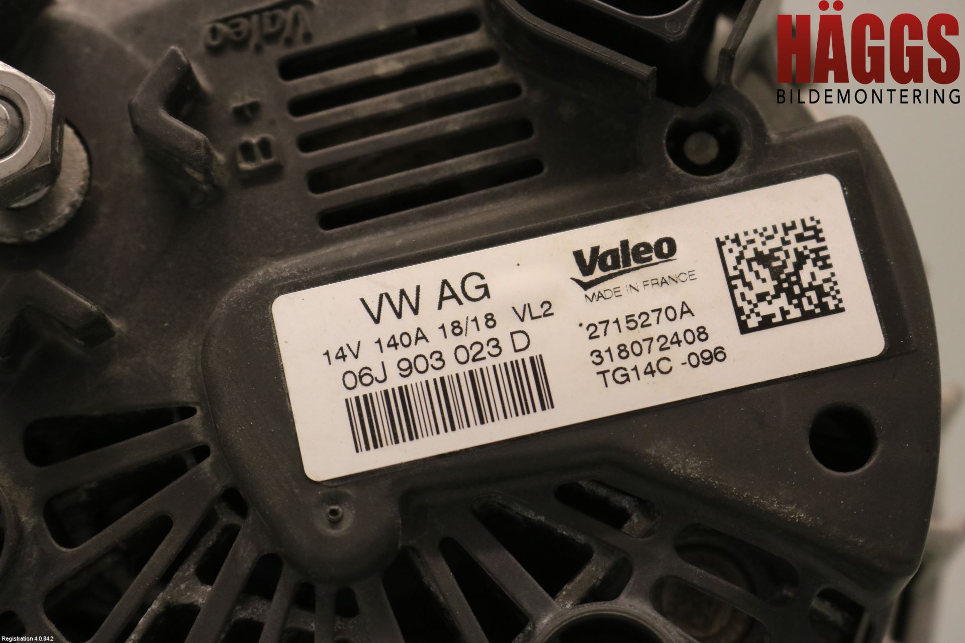 Volkswagen VW GOLF / E-GOLF VII 13-20 Generator