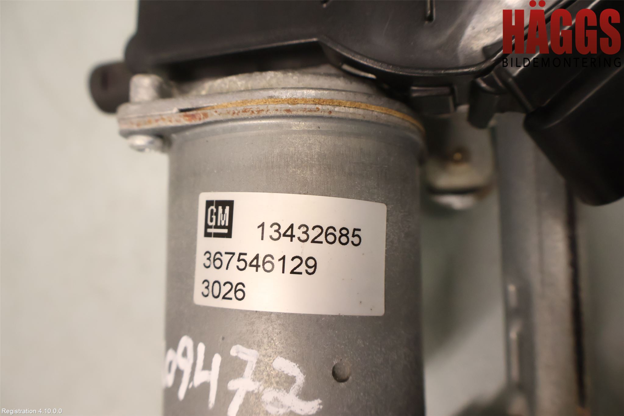 Opel CORSA E 15-19 Torkarmotor Vindruta