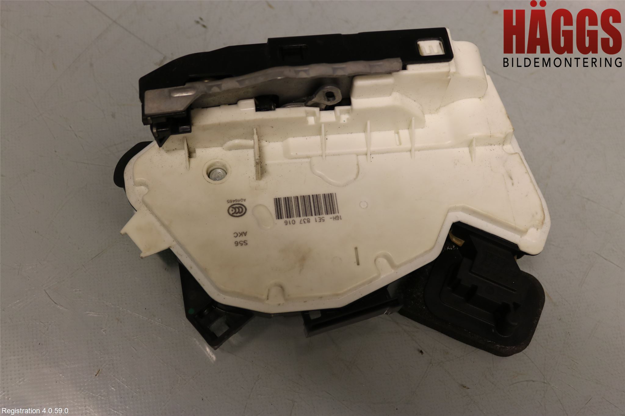 Skoda SUPERB 09-15 Låskista-Dörrlås