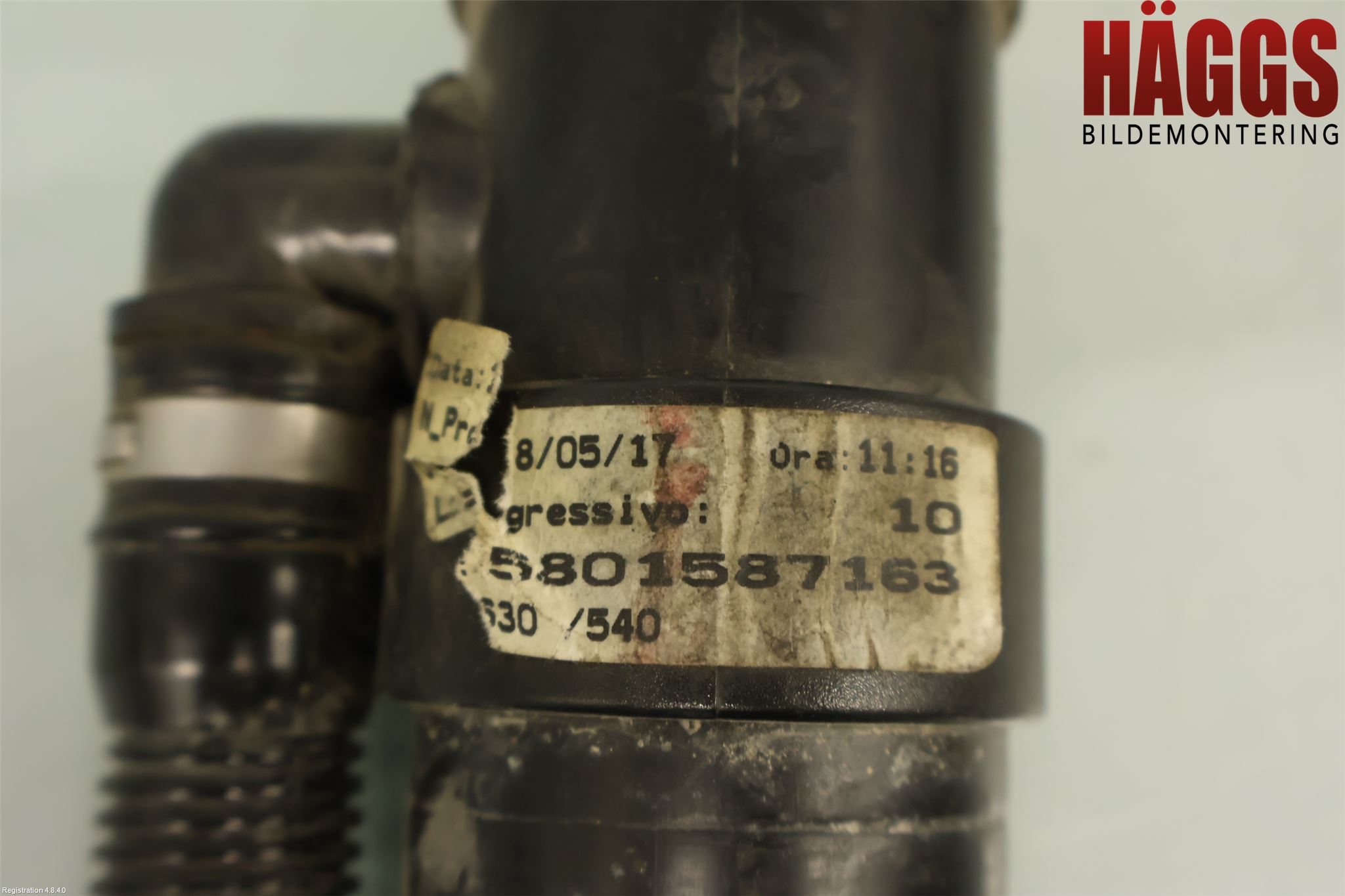 Iveco DAILY 14->> Bränslepåfyllnrör-Slang