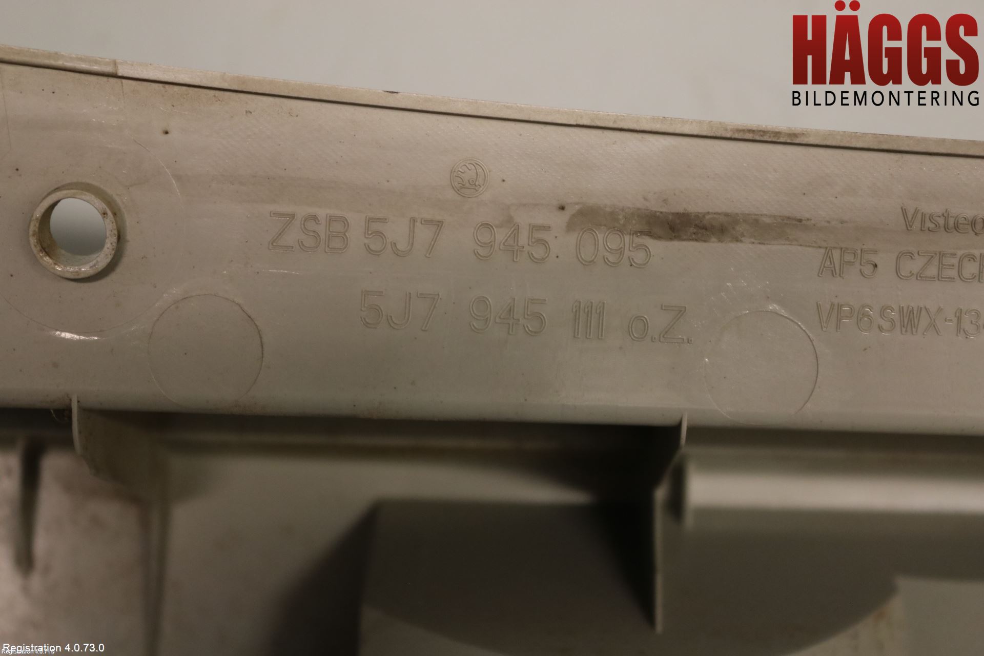 Skoda PRAKTIK Bakljus Vänster