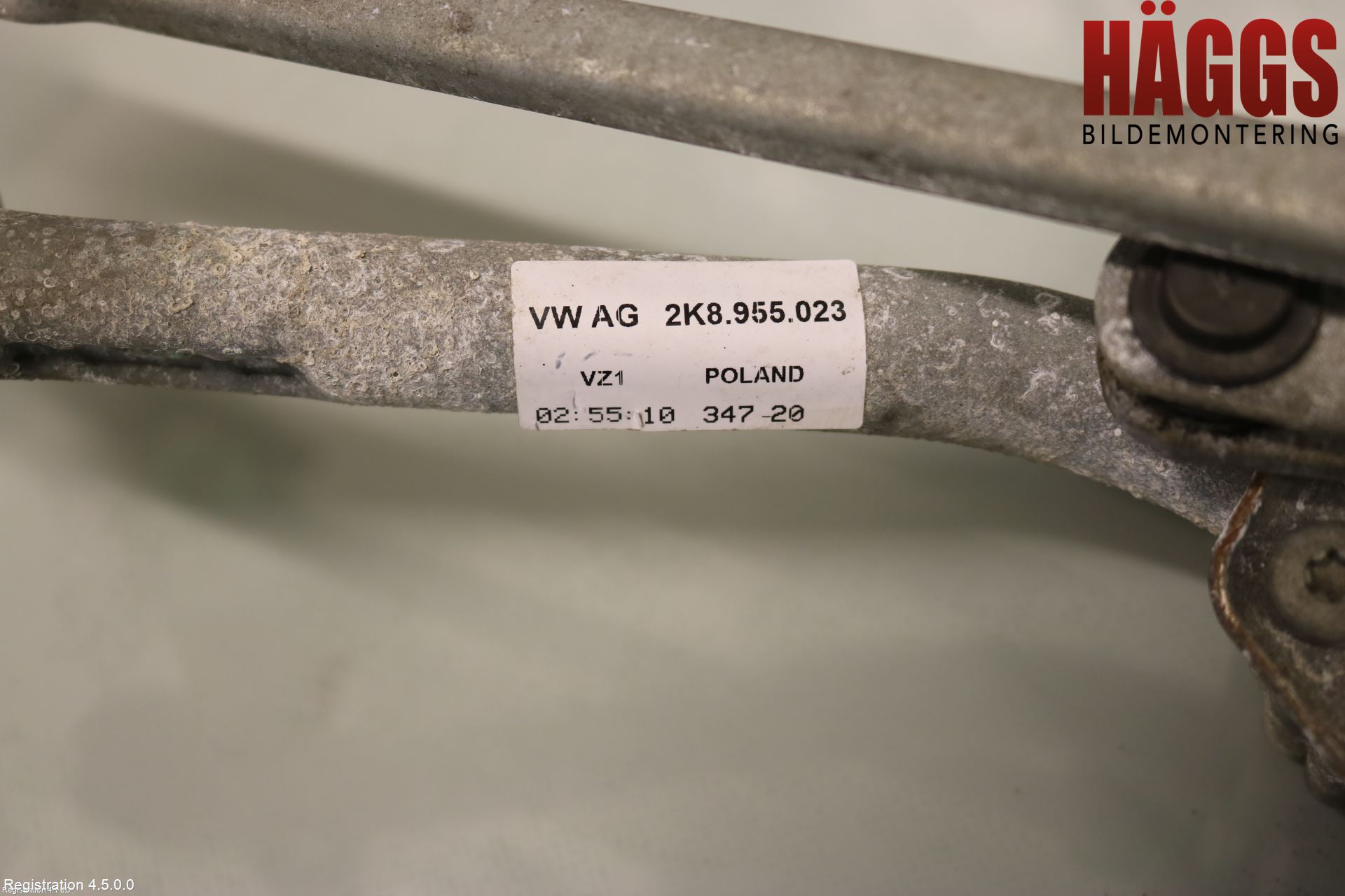 Volkswagen VW CADDY 21- Torkarmotor Vindruta