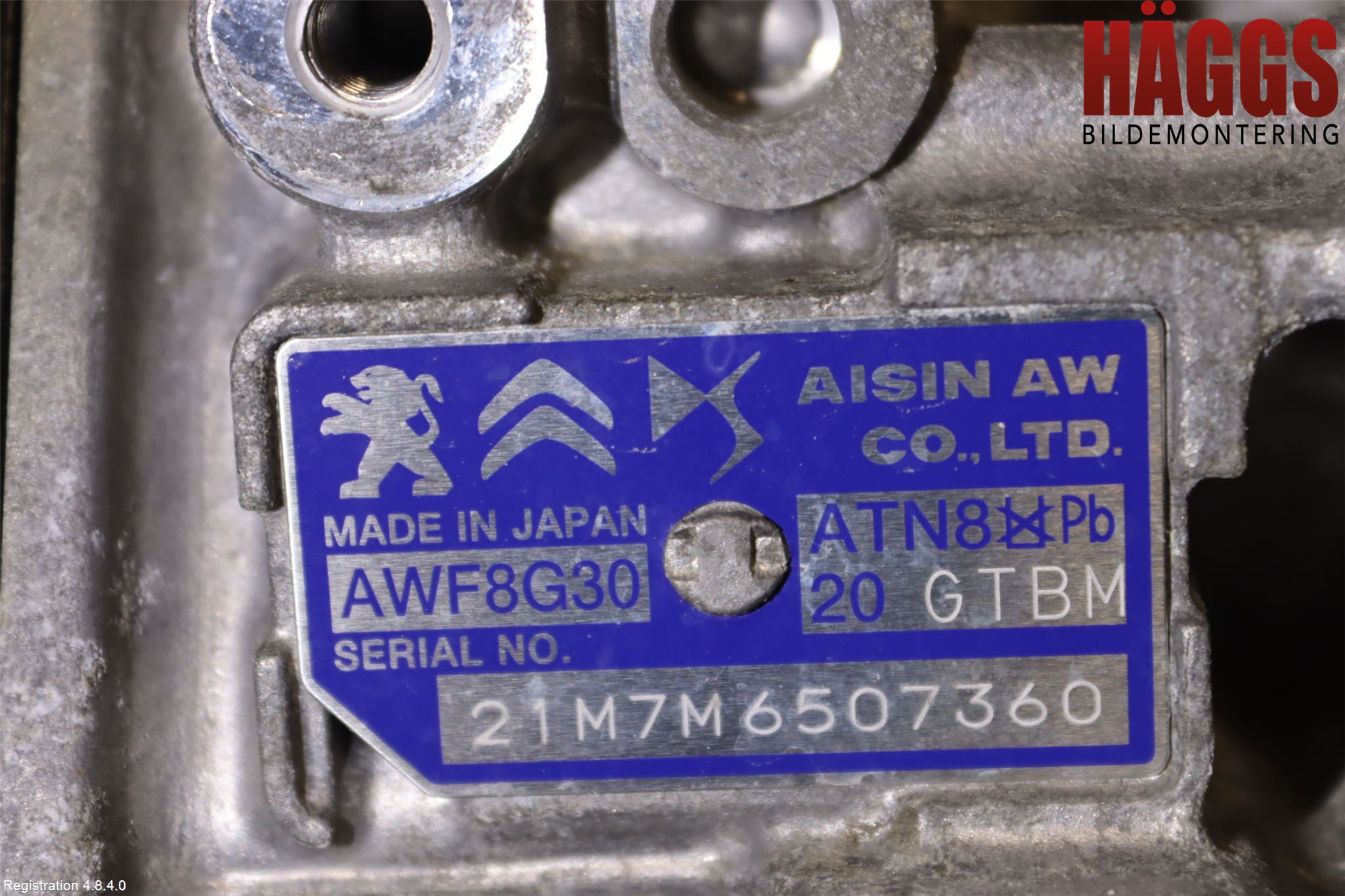 Peugeot 2008/E-2008 20- Växellåda Automat