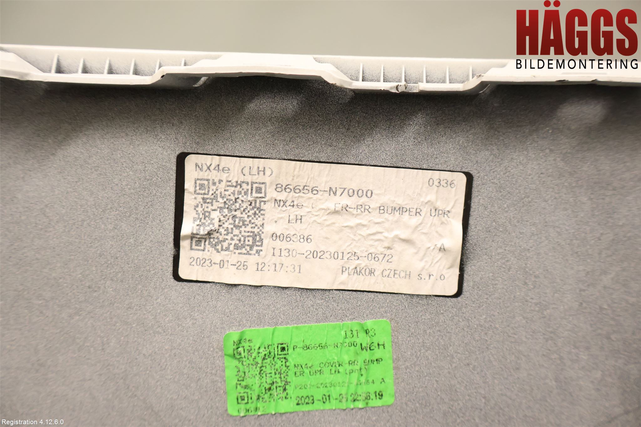 Hyundai TUCSON 05- Stötfångardel Bak Vä