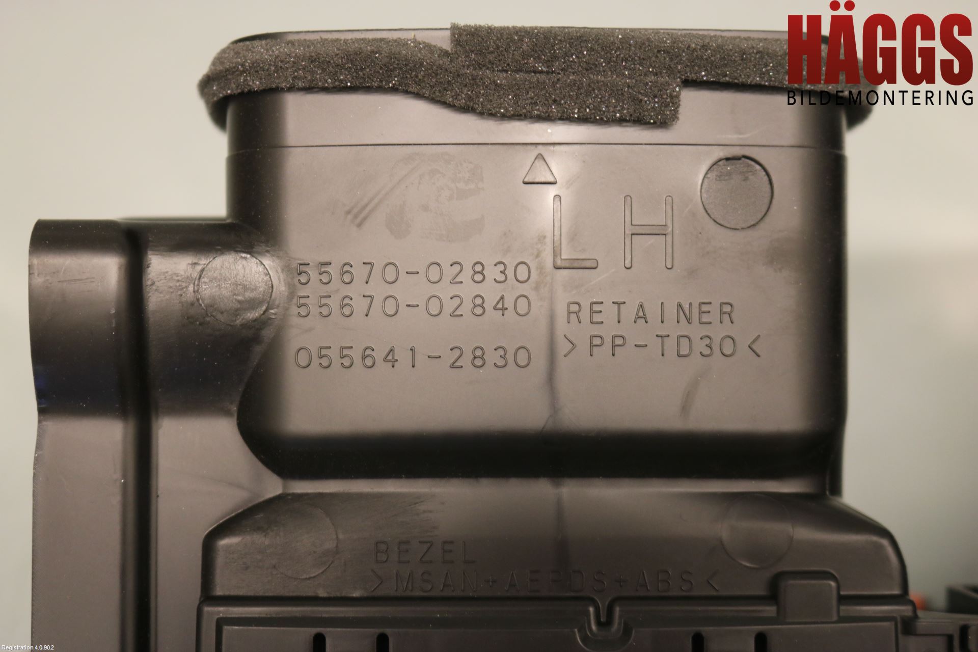 Toyota COROLLA 19- Defrosterkanal-Munstycke