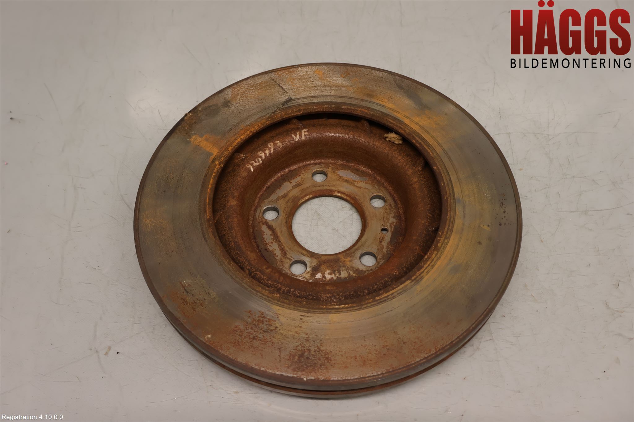 Audi A5 07-16 Bromsskiva Fram