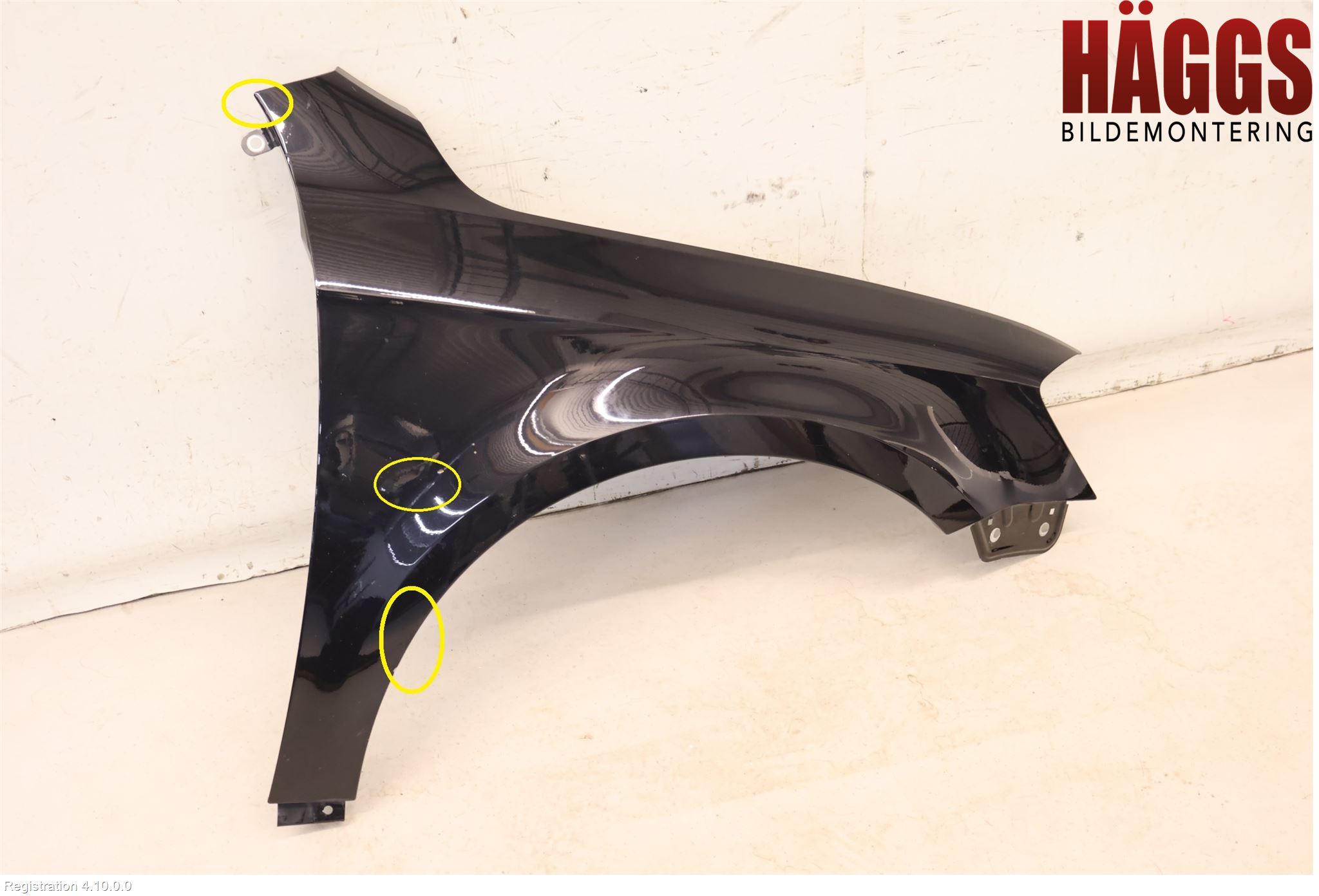 Volkswagen VW PASSAT 11-14 Skärm Fram Höger