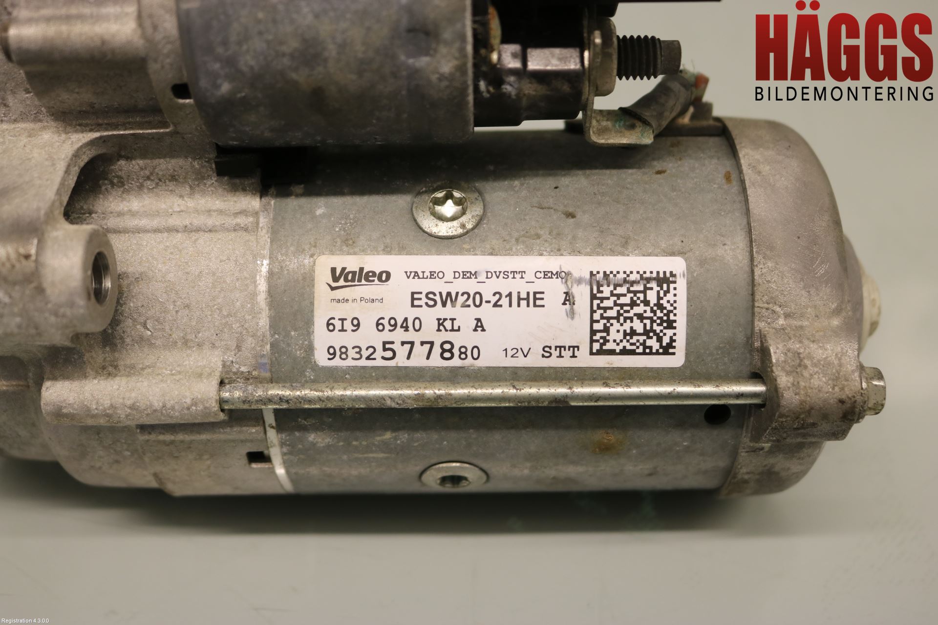 Peugeot 308 14-21 Startmotor Diesel