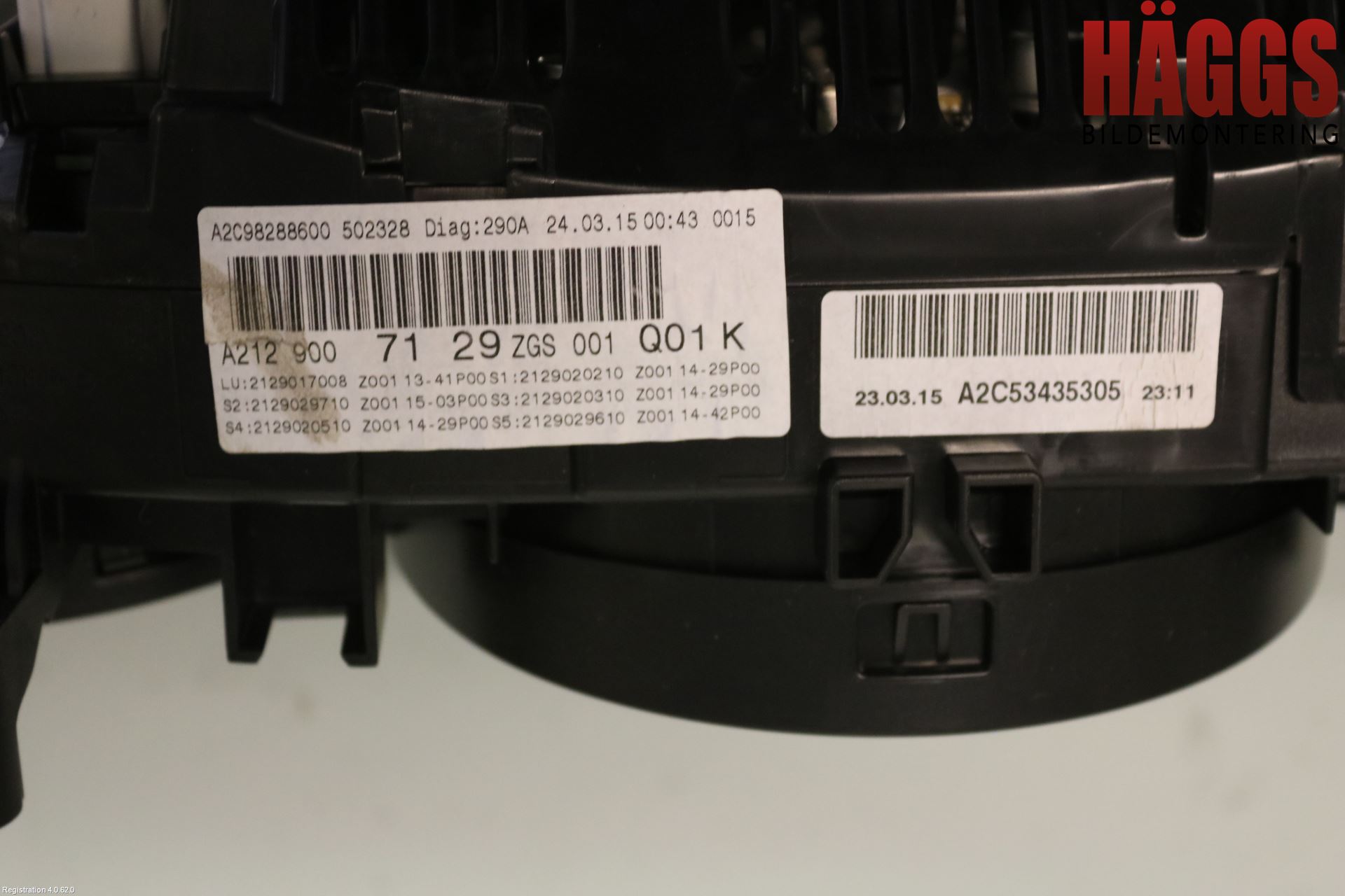 Mercedes-Benz MB E-KLASS (W212) 09-16 Instrument Komb