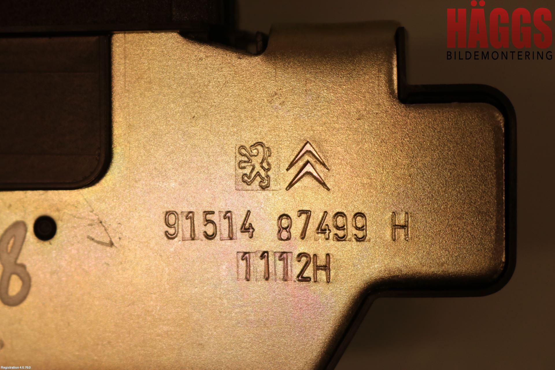 Citroen C3 10-17 Låskista Baklucka