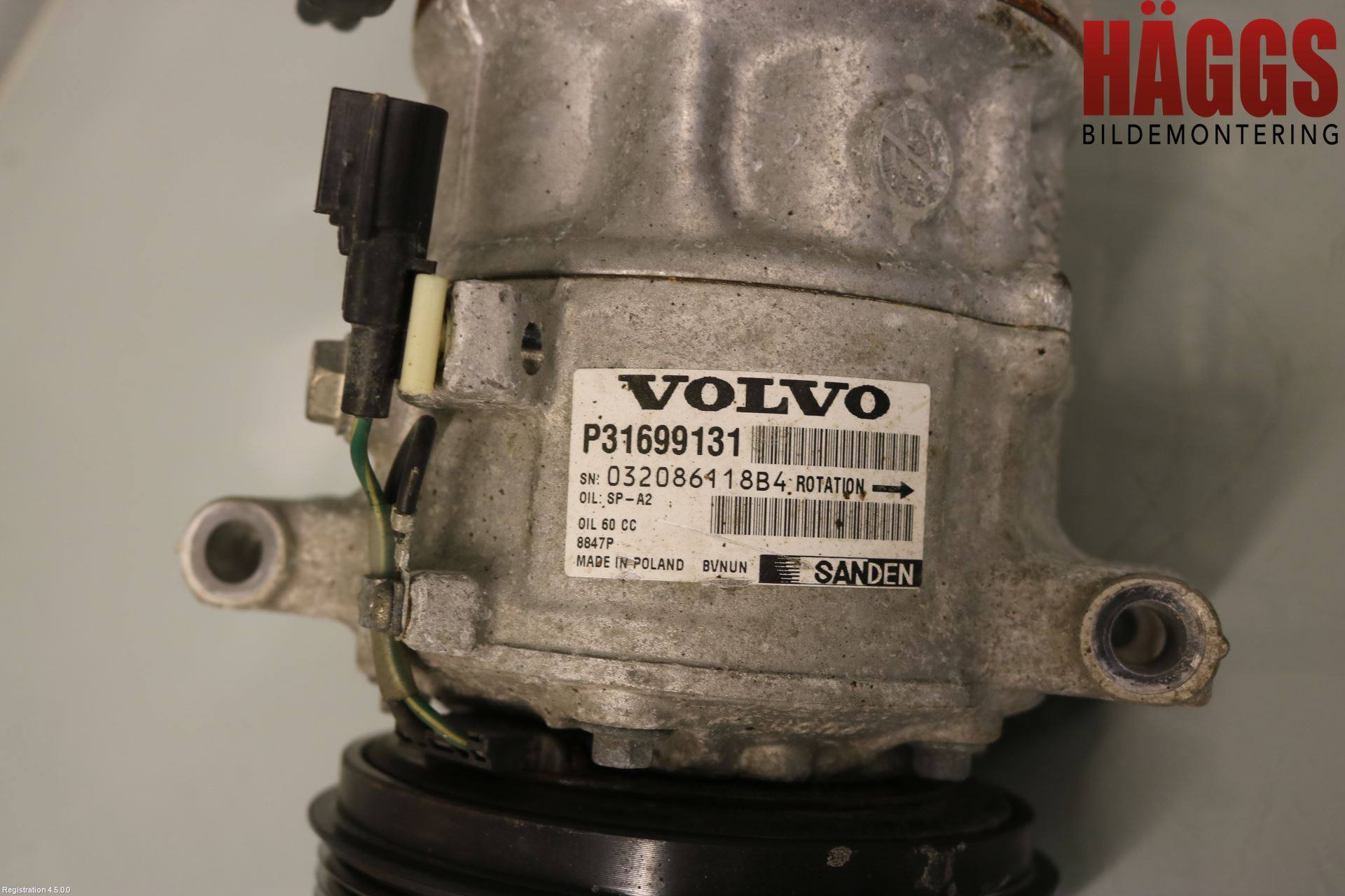 Volvo V90 17->> Ac Kompressor