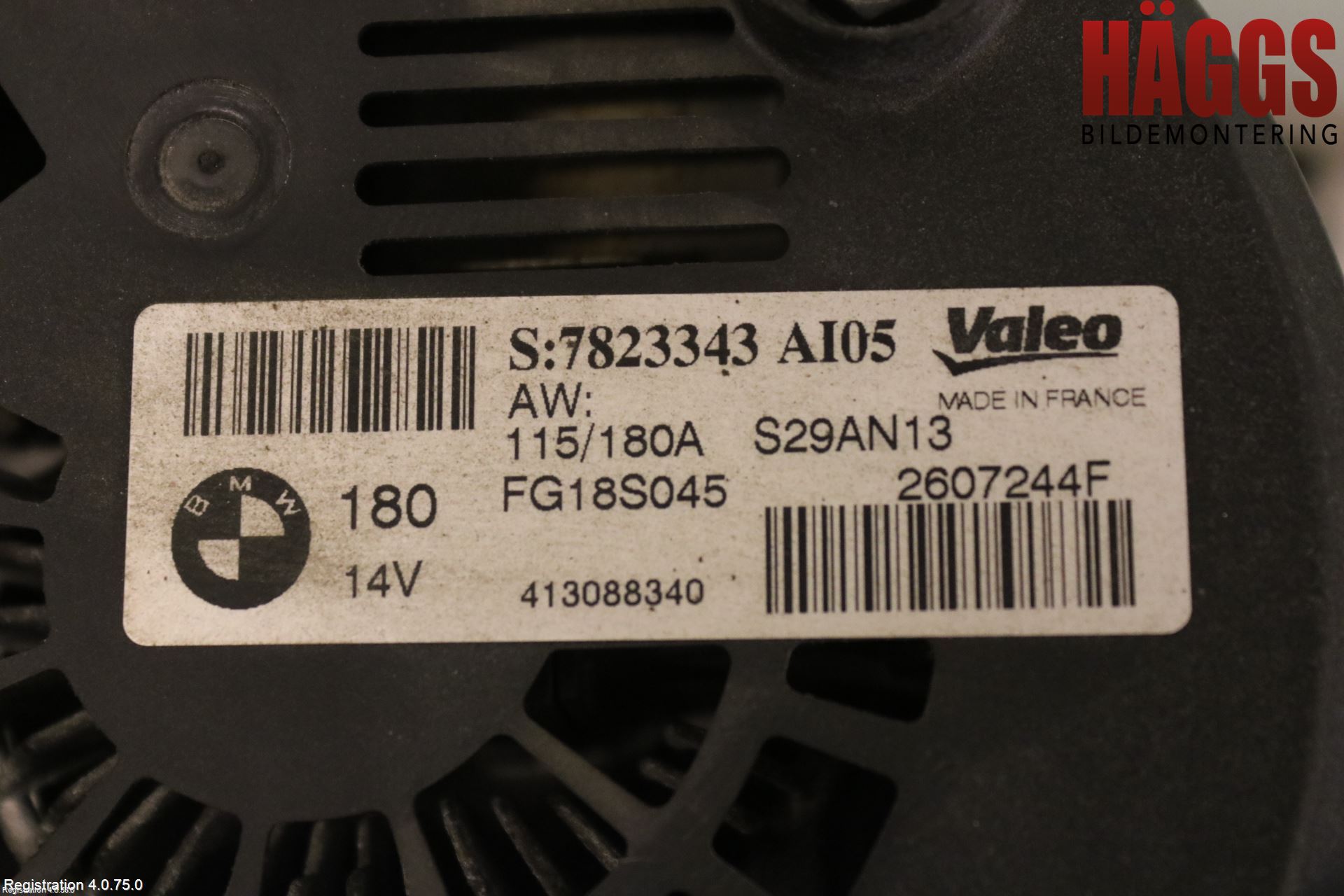 BMW 3 GT F34 13-19 Generator