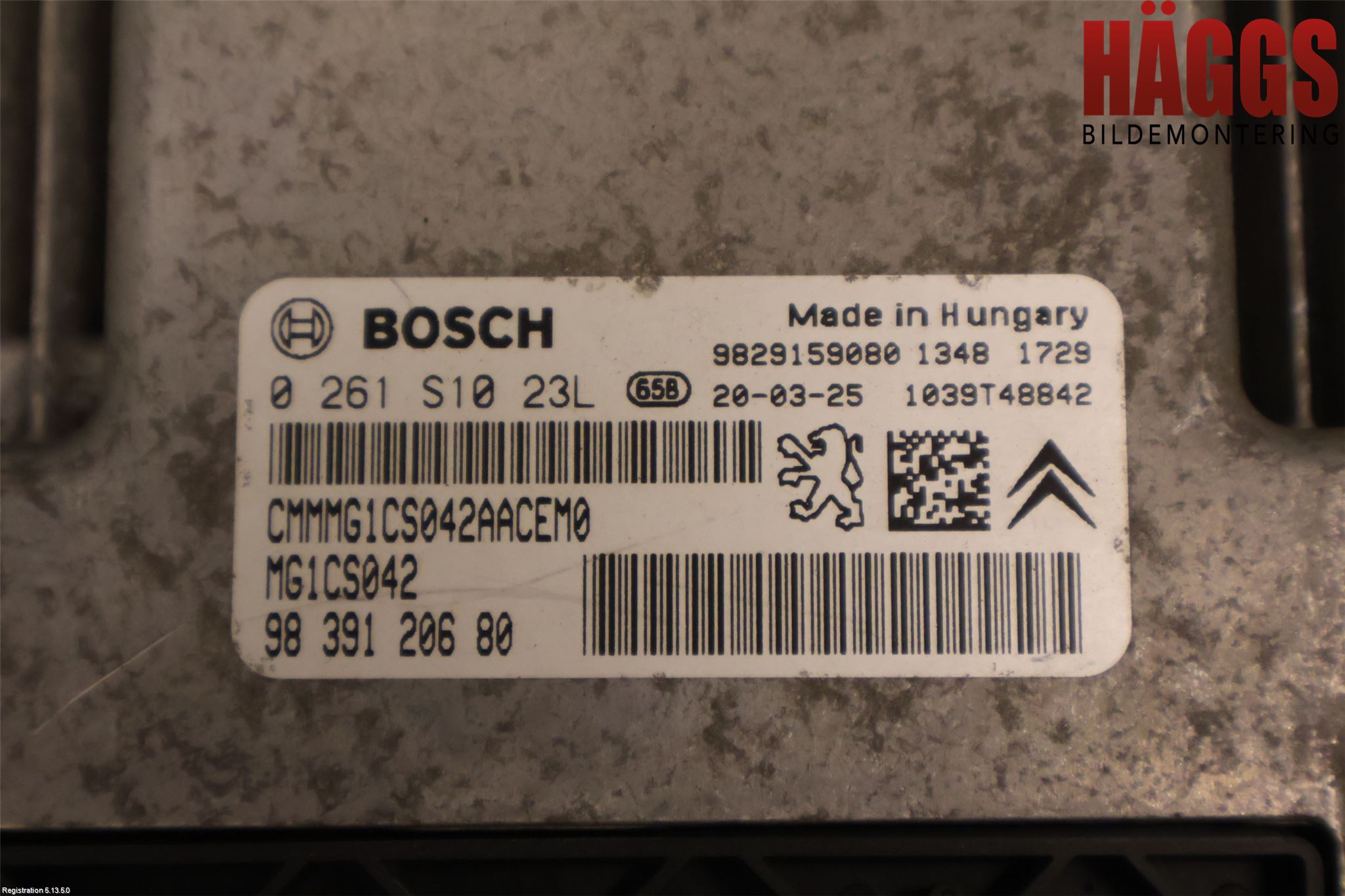 Peugeot 3008 17-24 Styrenhet Insprut Bensin