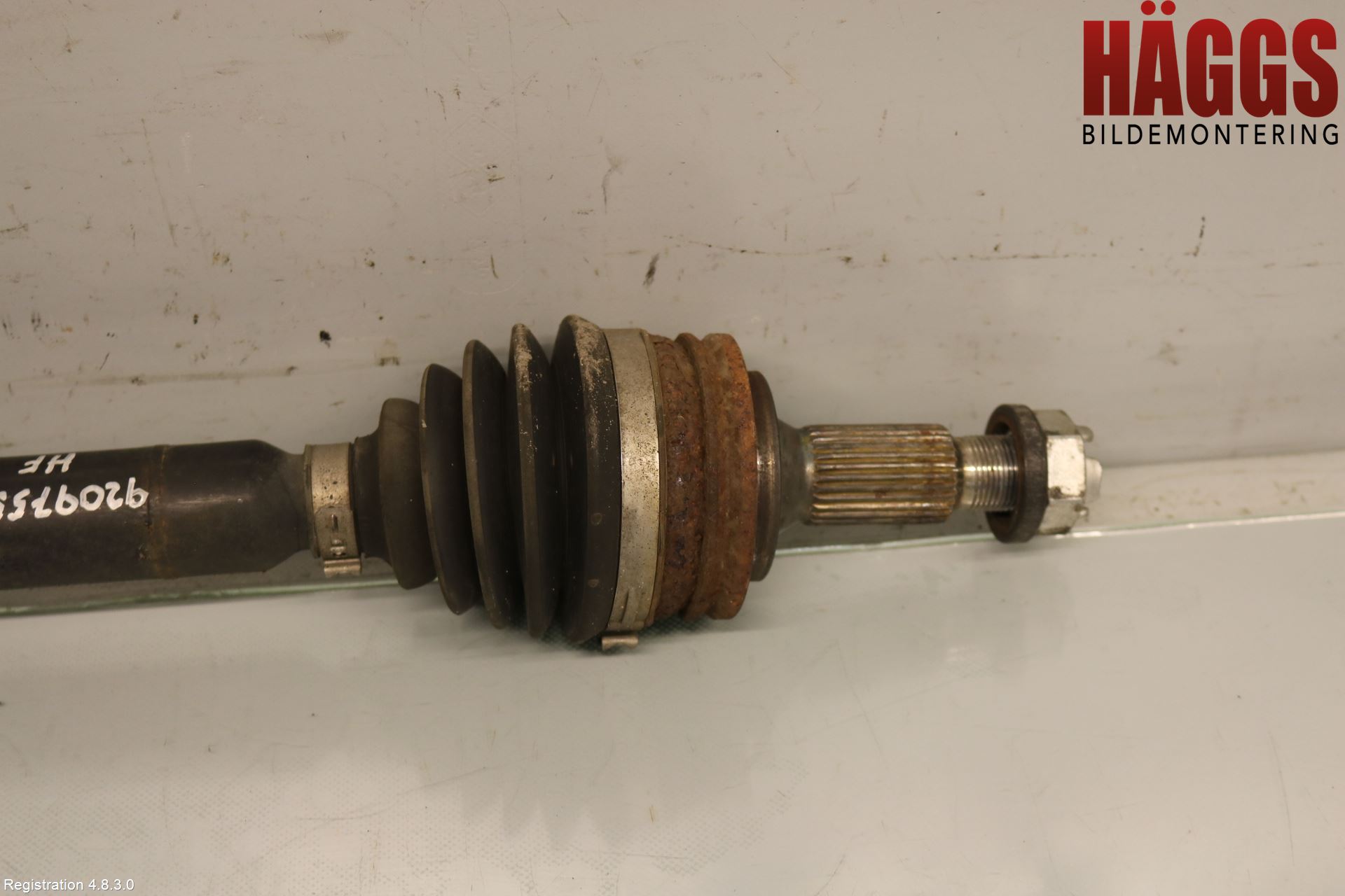 Peugeot 3008 17-24 Drivaxel Fram Höger