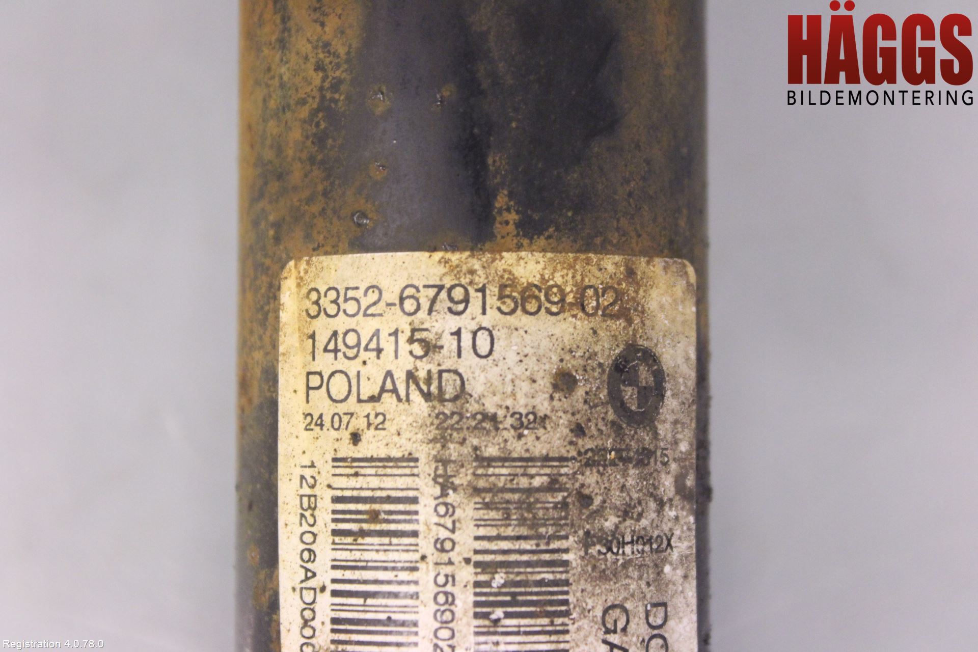 BMW 3 F30/F31/F80 12-19 Stötdämpare Bak