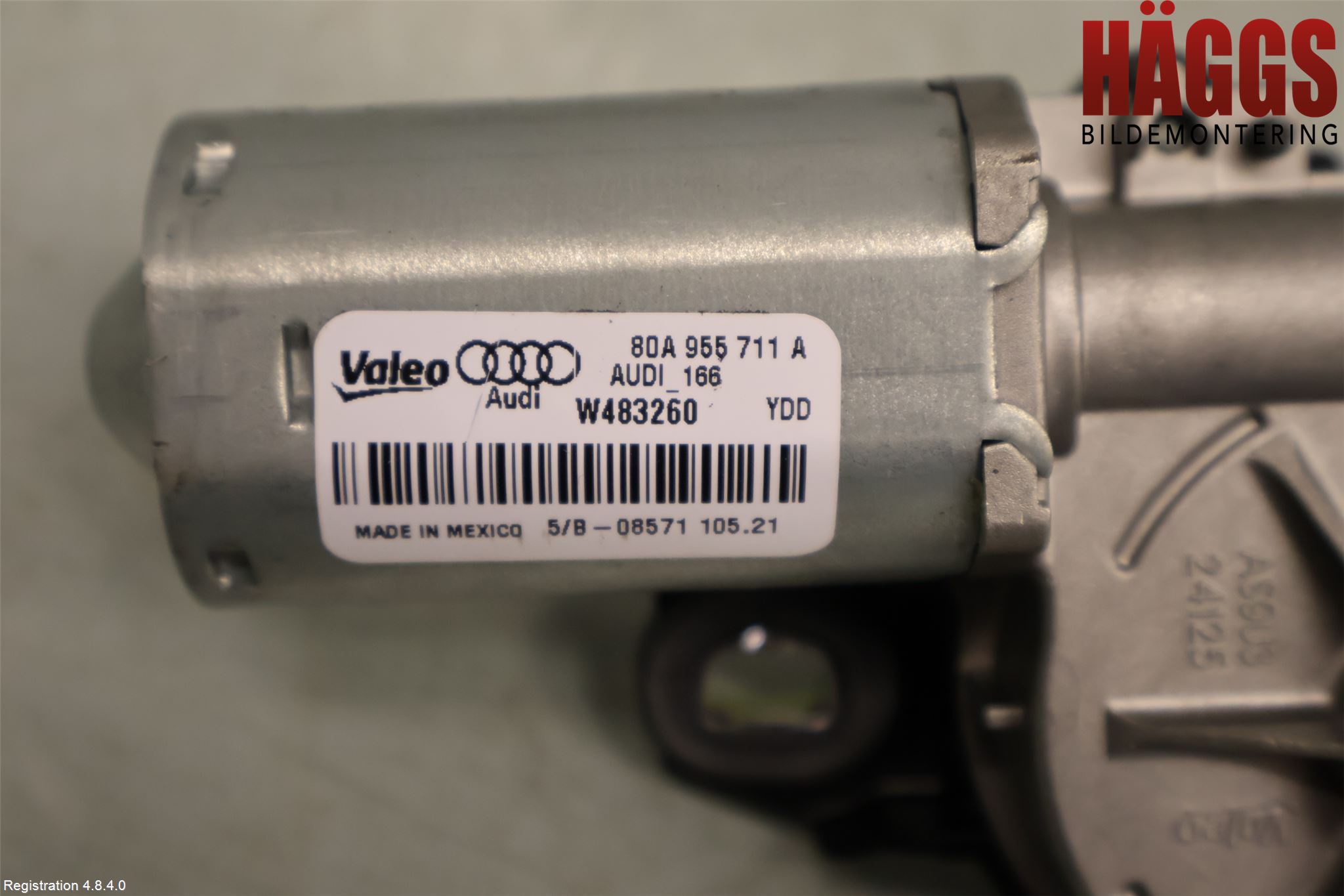 Audi Q5/SQ5 17- Torkarmotor Baklucka