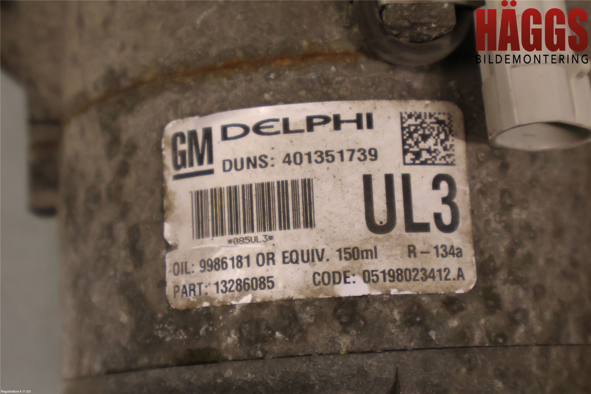 Opel ASTRA H 04-12 Ac Kompressor