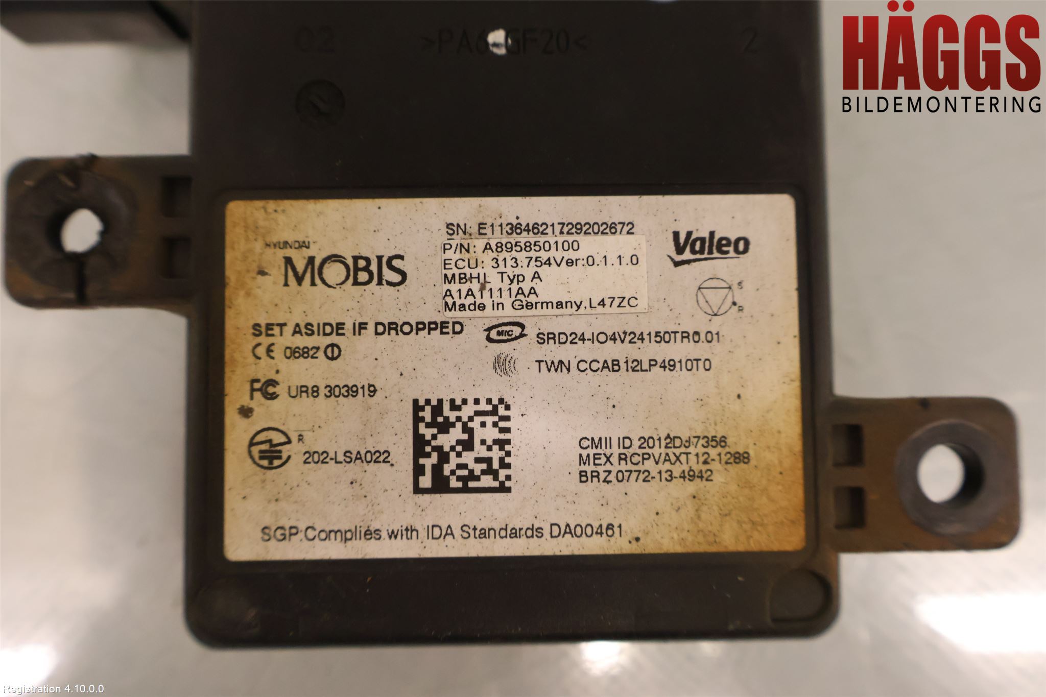 Kia OPTIMA 16-20 Sensor Aktivt Kollisionsskydd