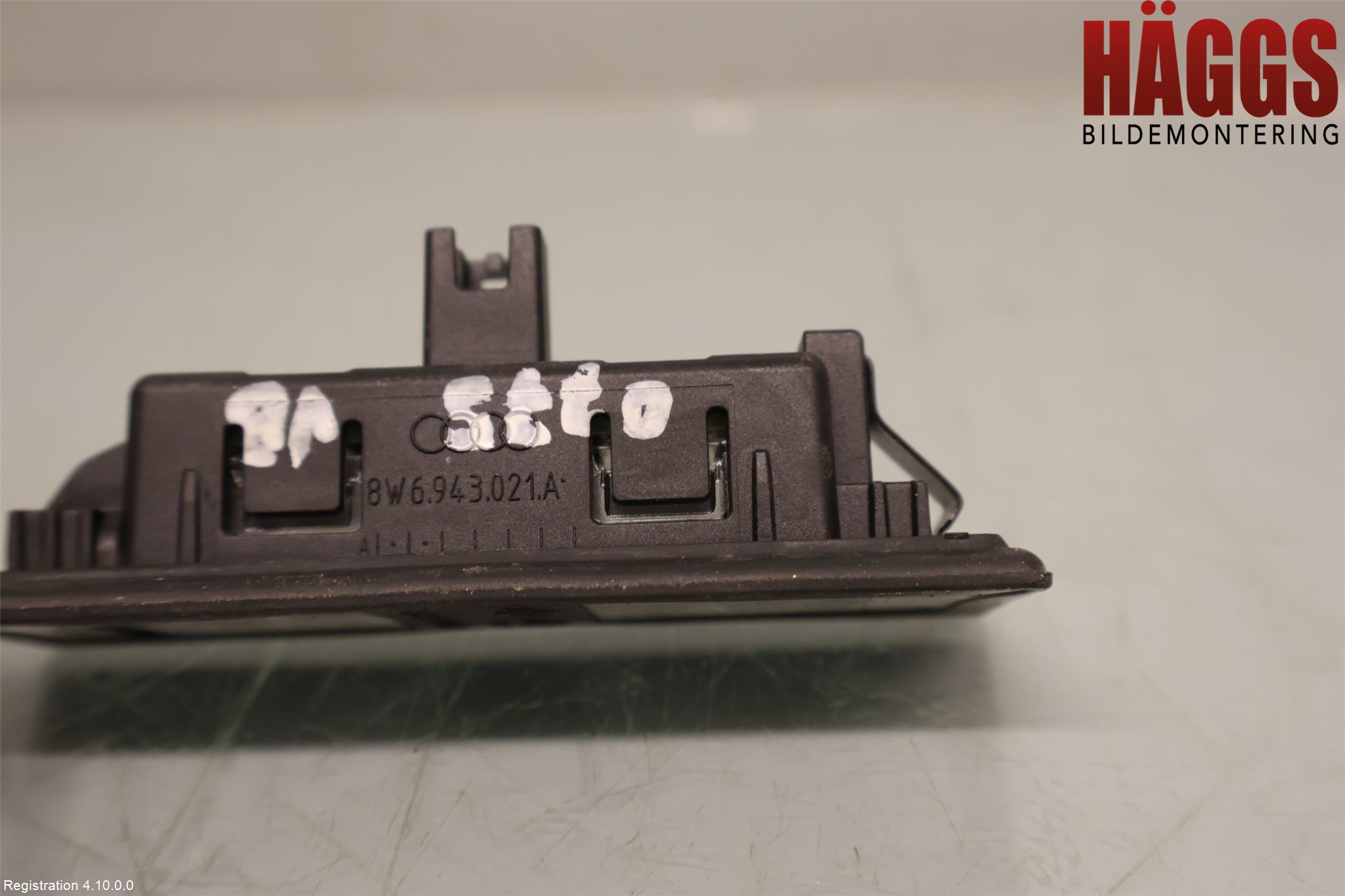 Audi Q7/SQ7 Skylt Belysning