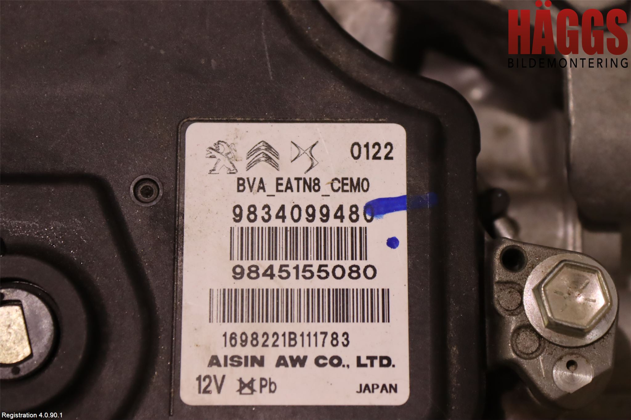 Citroen C5 X CROSSOVER 22- Växellåda Automat