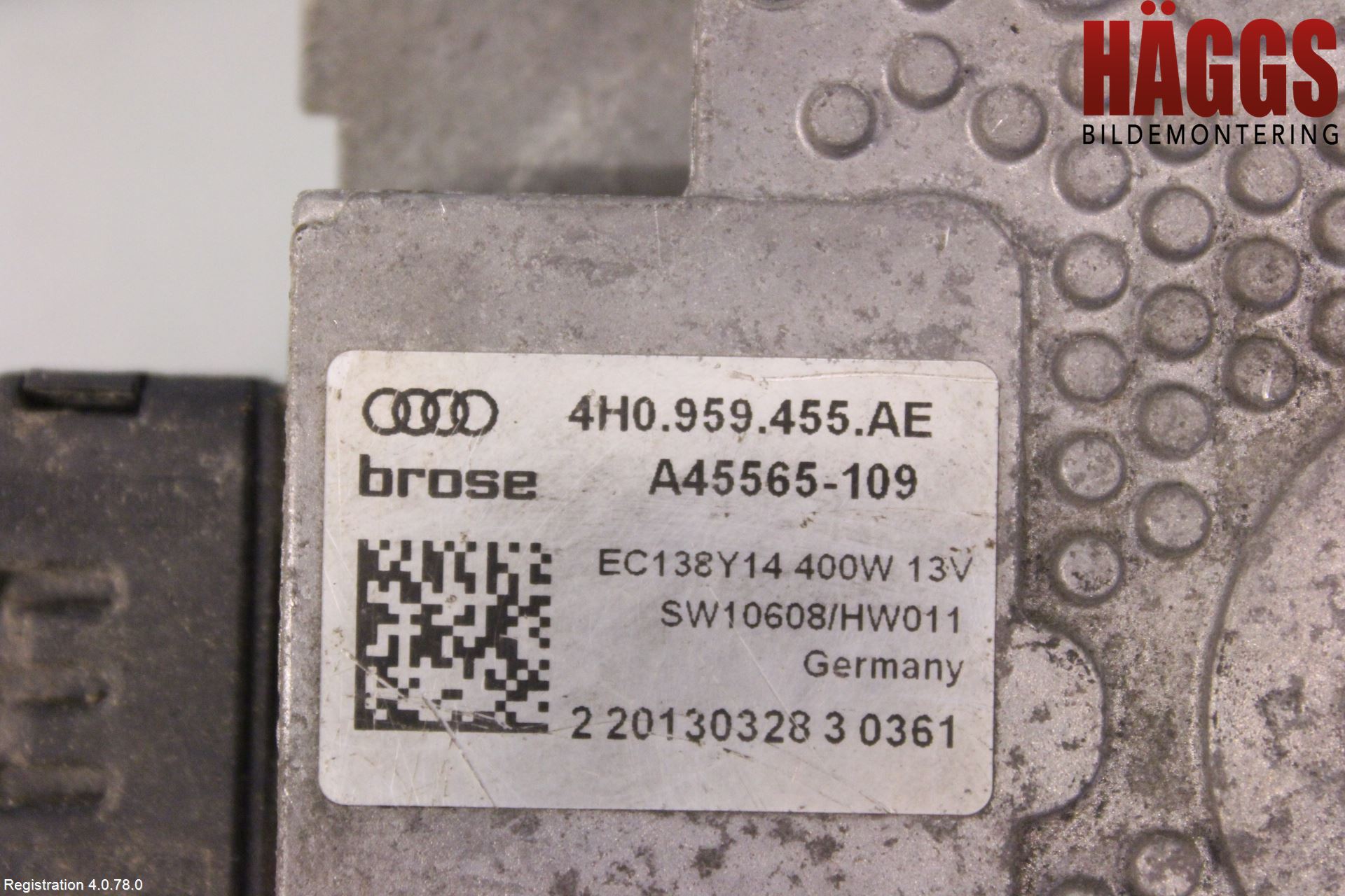 Audi A6/S6 4G 11-18 Kylfläkt El
