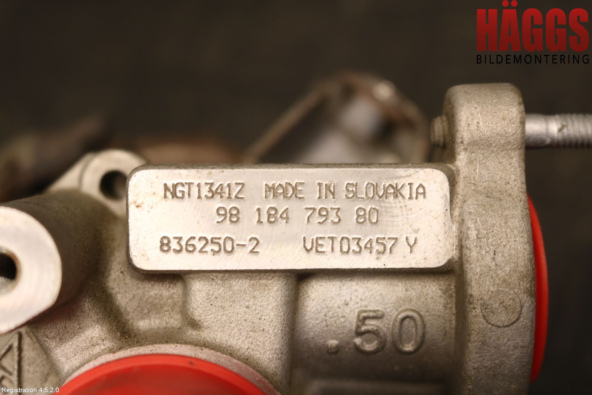 Citroen C4 CACTUS 14-20 Turboaggregat