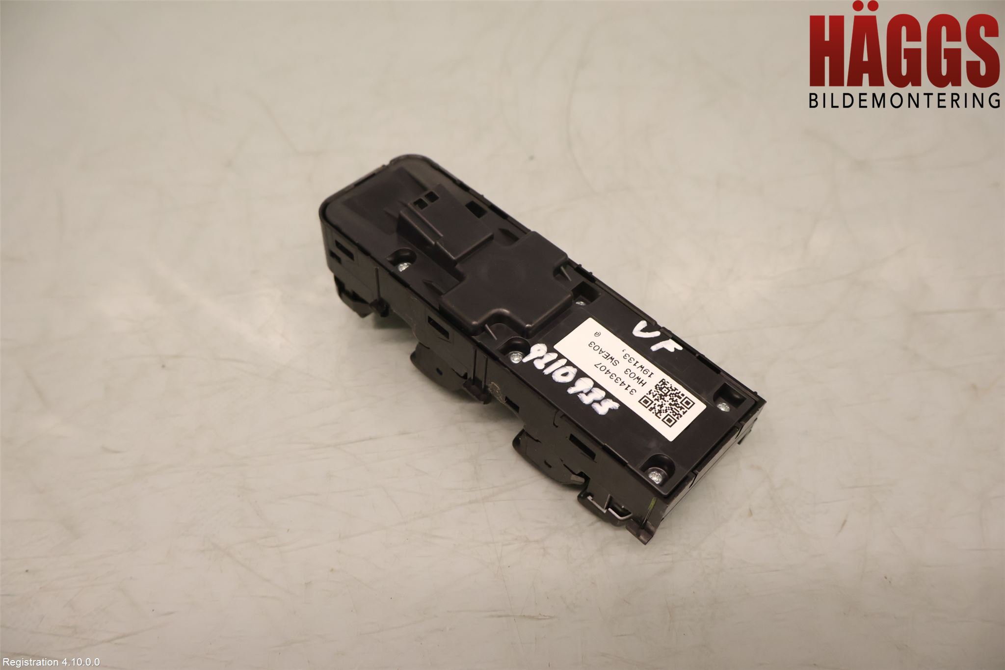 Volvo V60 19- Strömställare Elhiss