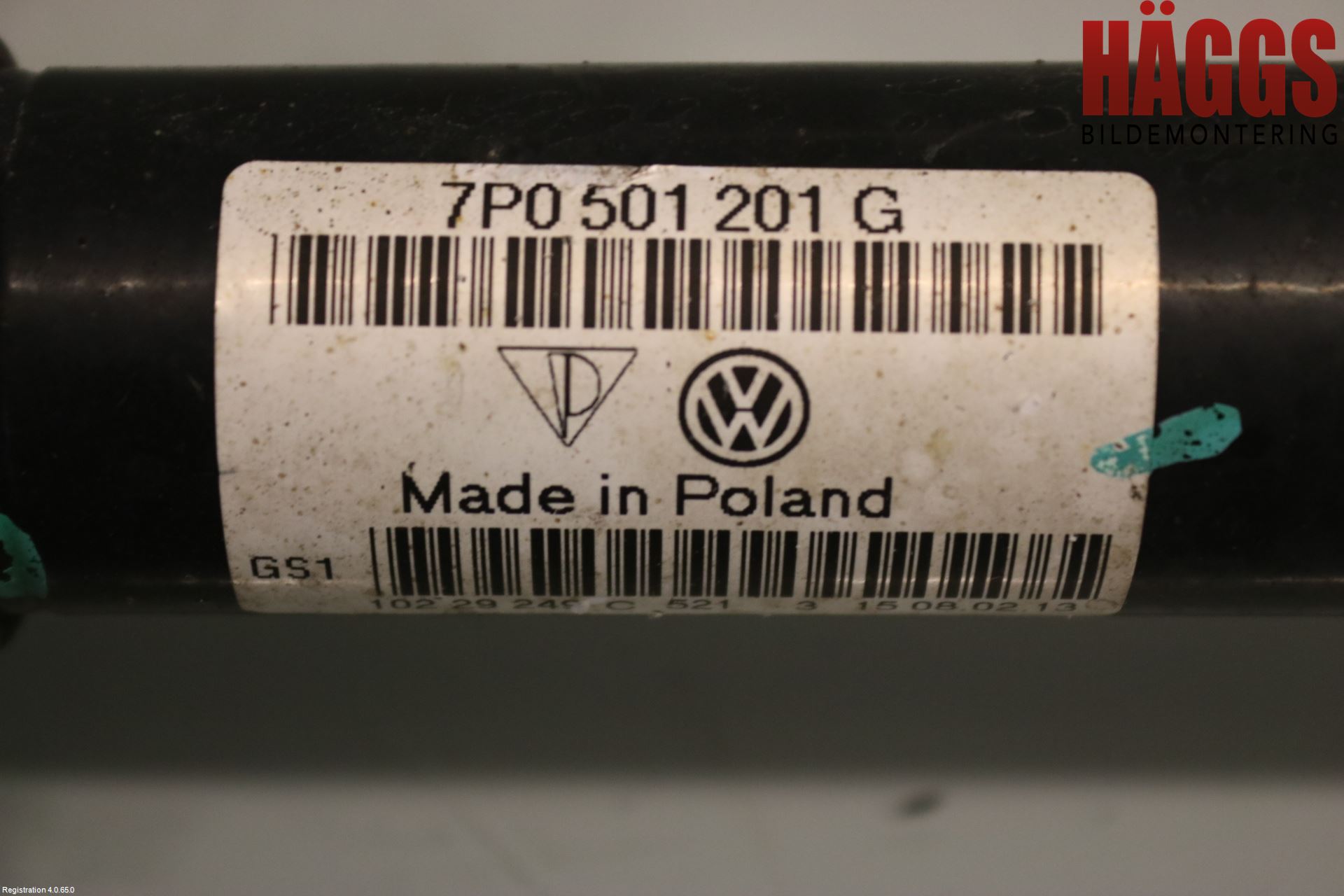 Porsche CAYENNE 03- Drivaxel Bak Höger