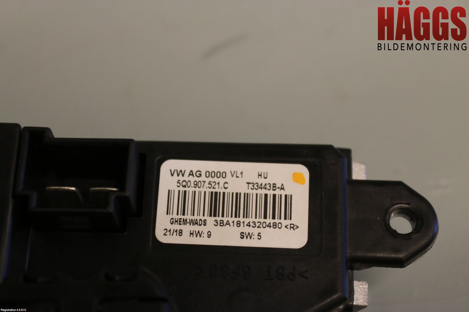 Volkswagen VW GOLF / E-GOLF VII 13-20 Värmefläktsmotstånd