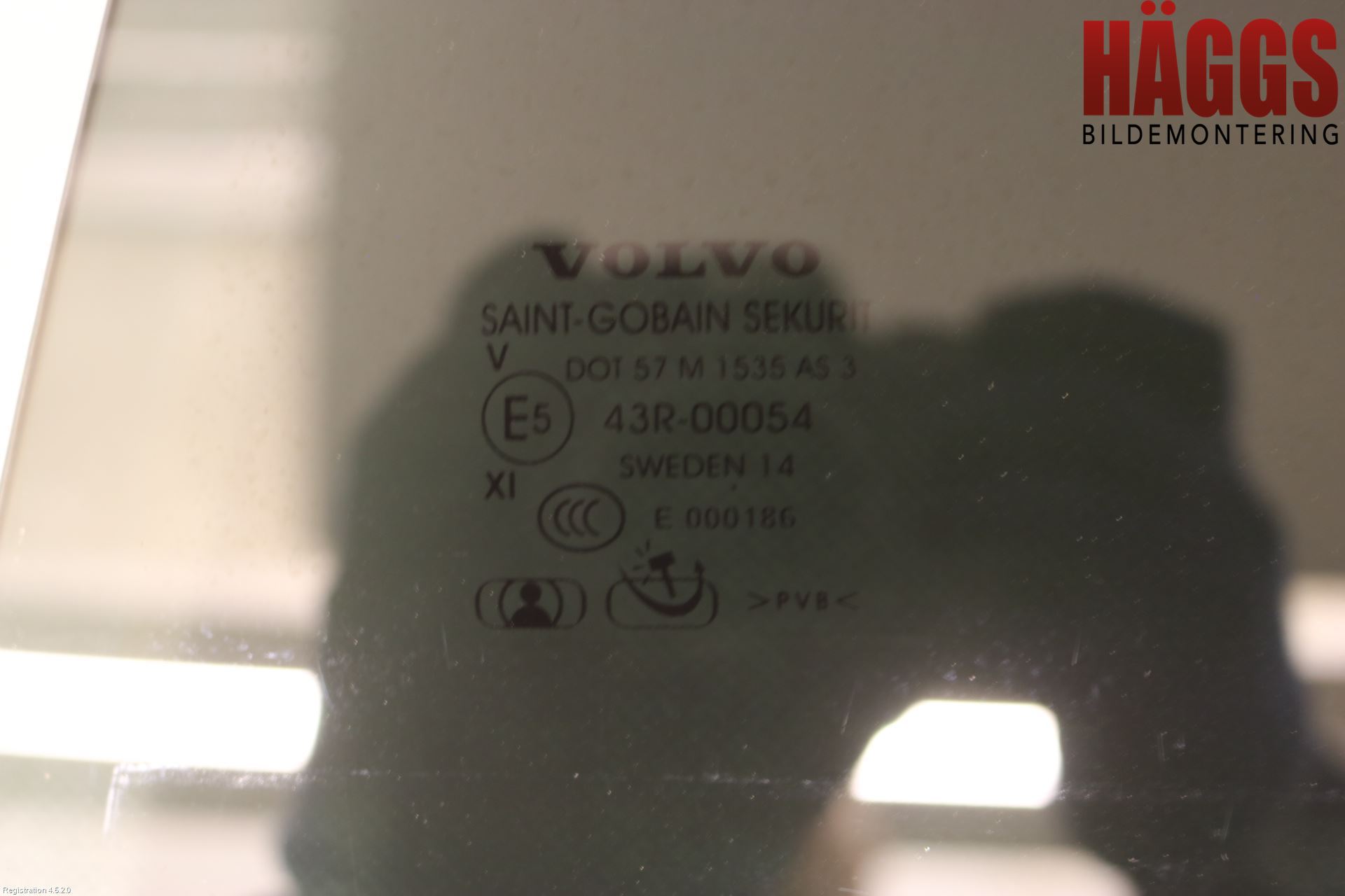 Volvo XC60 14-17 Dörruta Bak Vänster