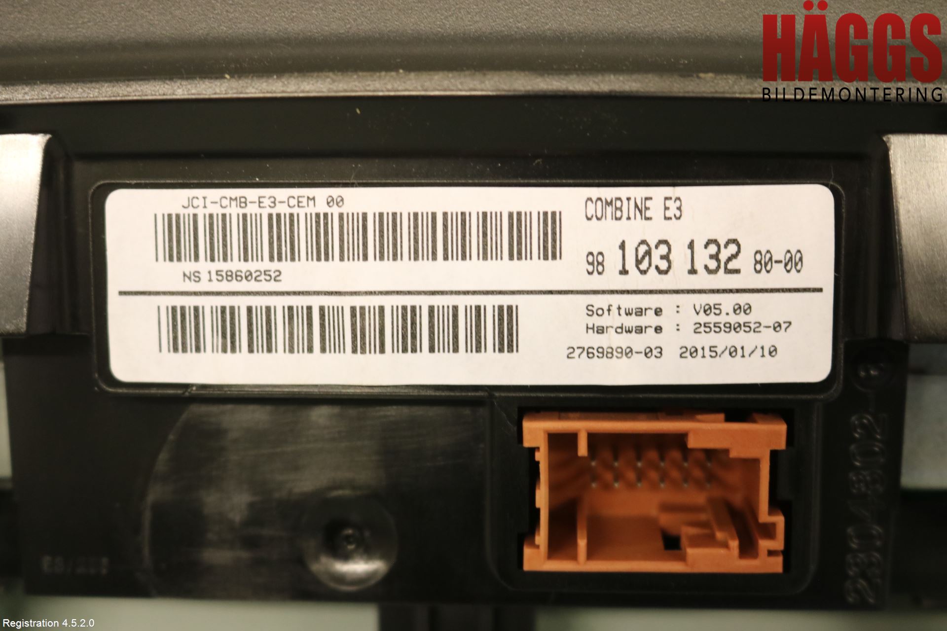 Citroen C4 CACTUS 14-20 Instrument Komb