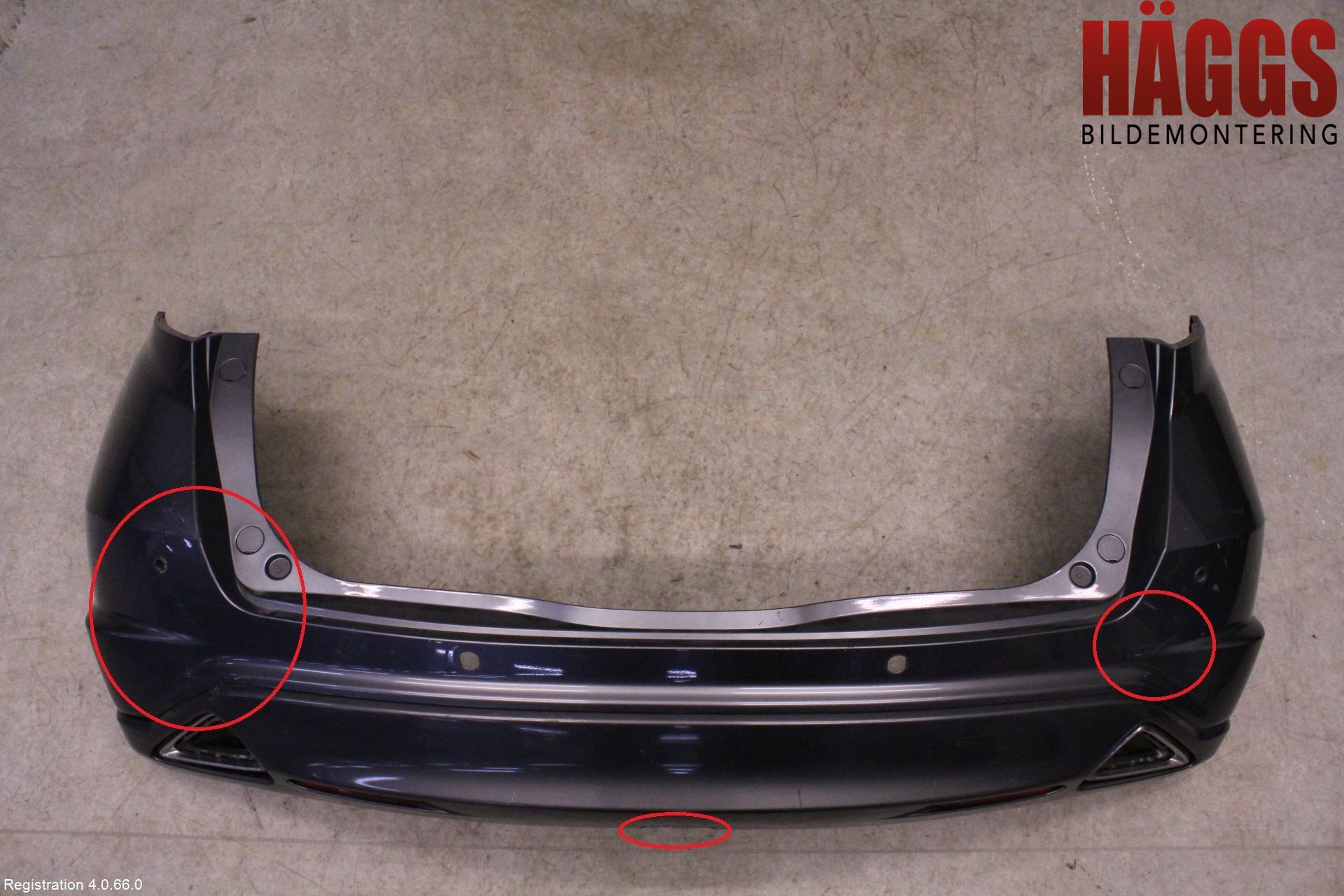 Honda CIVIC 06-11 Stötfångarbeklädnad Bak