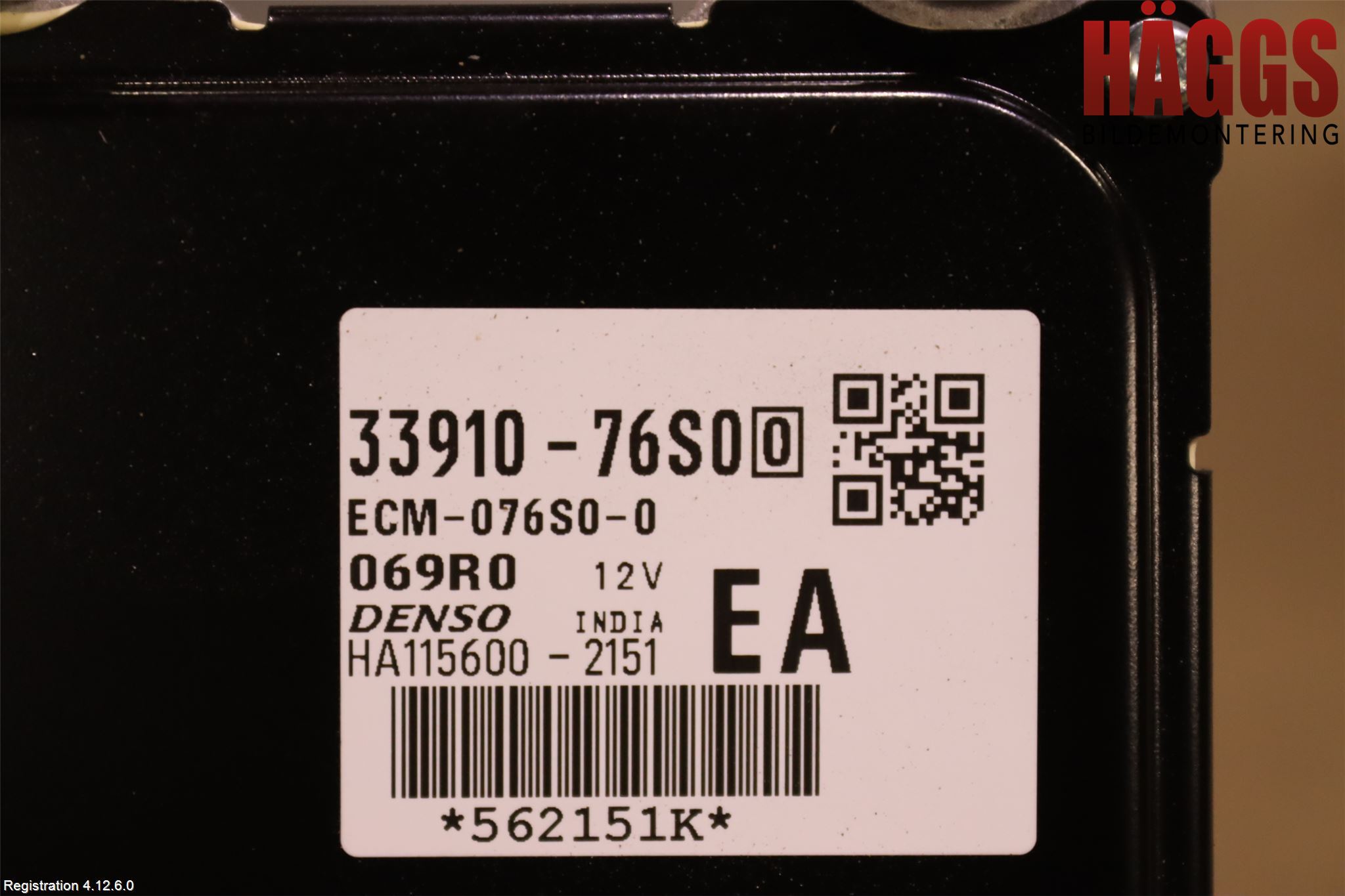 Suzuki VITARA 15- Styrenhet Insprut Bensin