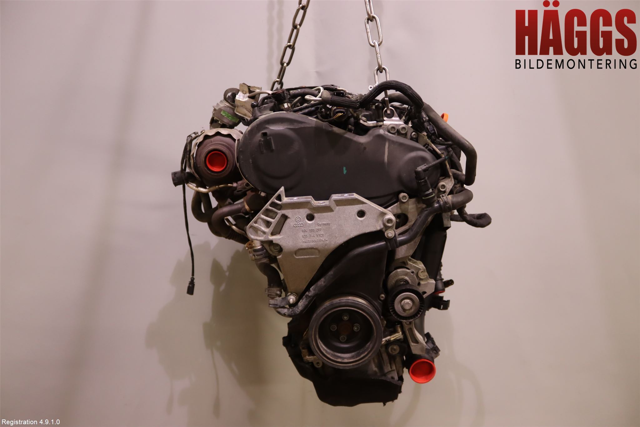 Volkswagen VW GOLF VI 09-13 Motor Diesel