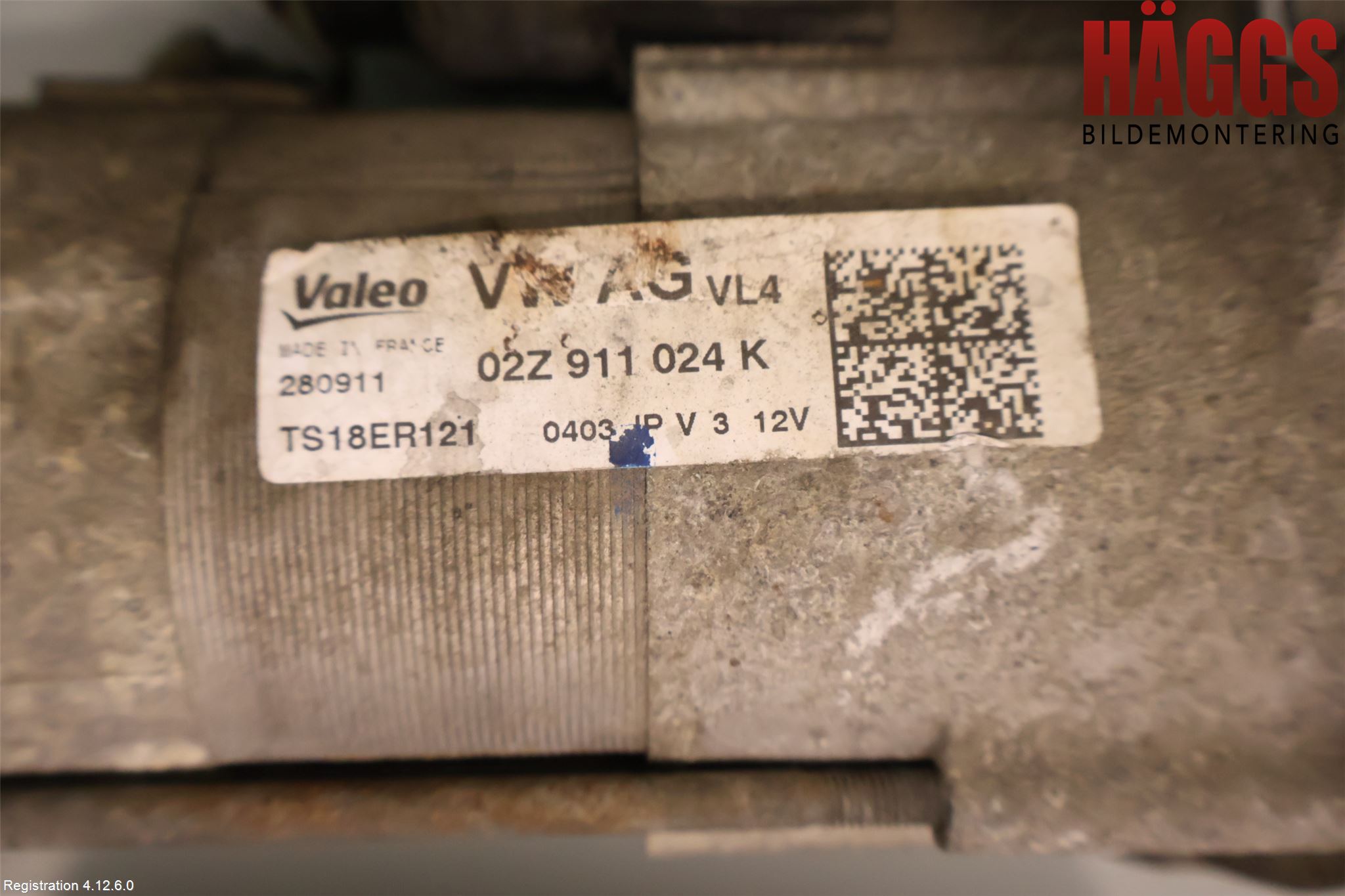 Volkswagen VW CADDY 11-15 Startmotor Diesel