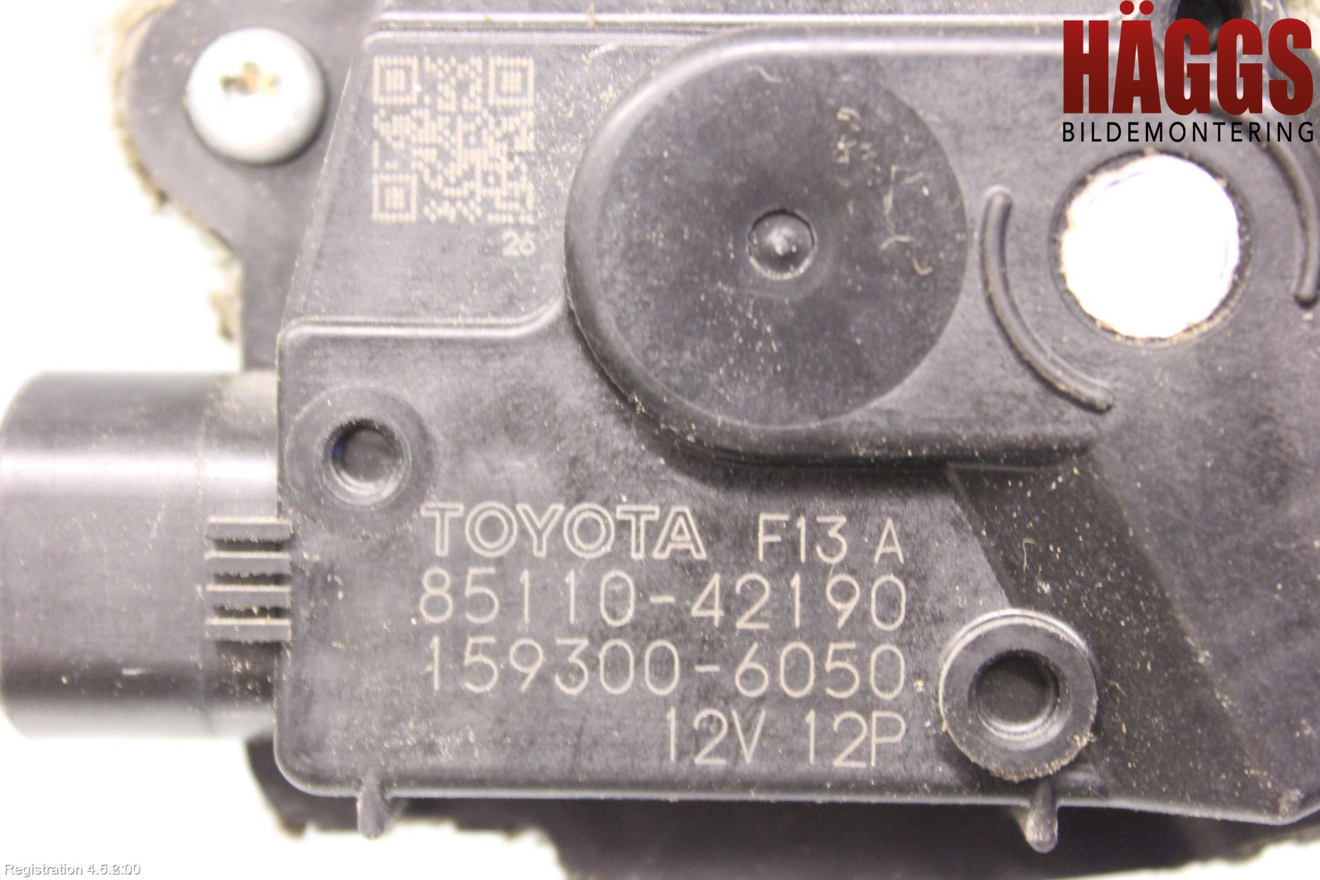 Toyota RAV4 13-18 Torkarmotor Vindruta