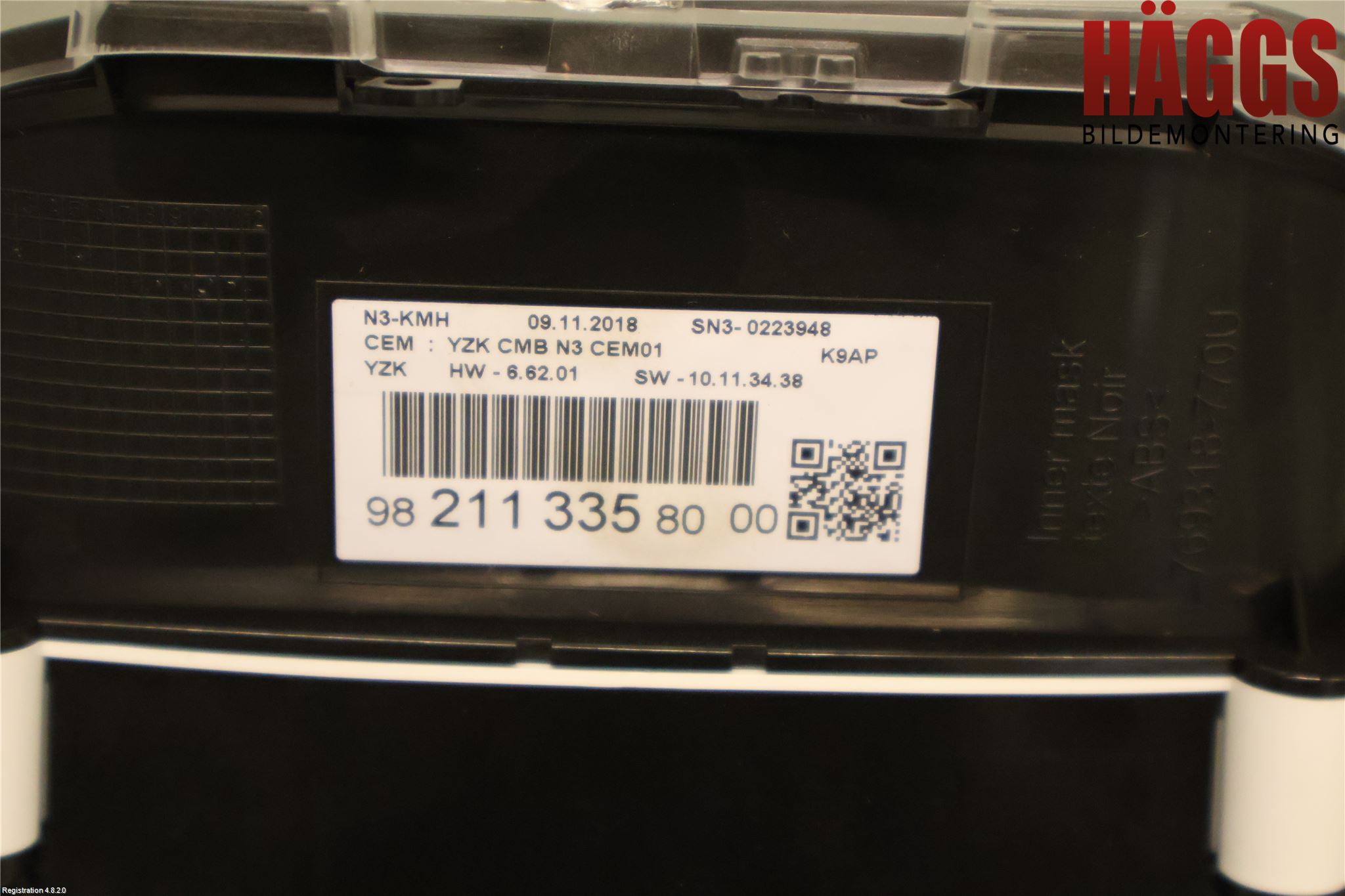 Peugeot PARTNER/E-PARTNER 19- Instrument Komb