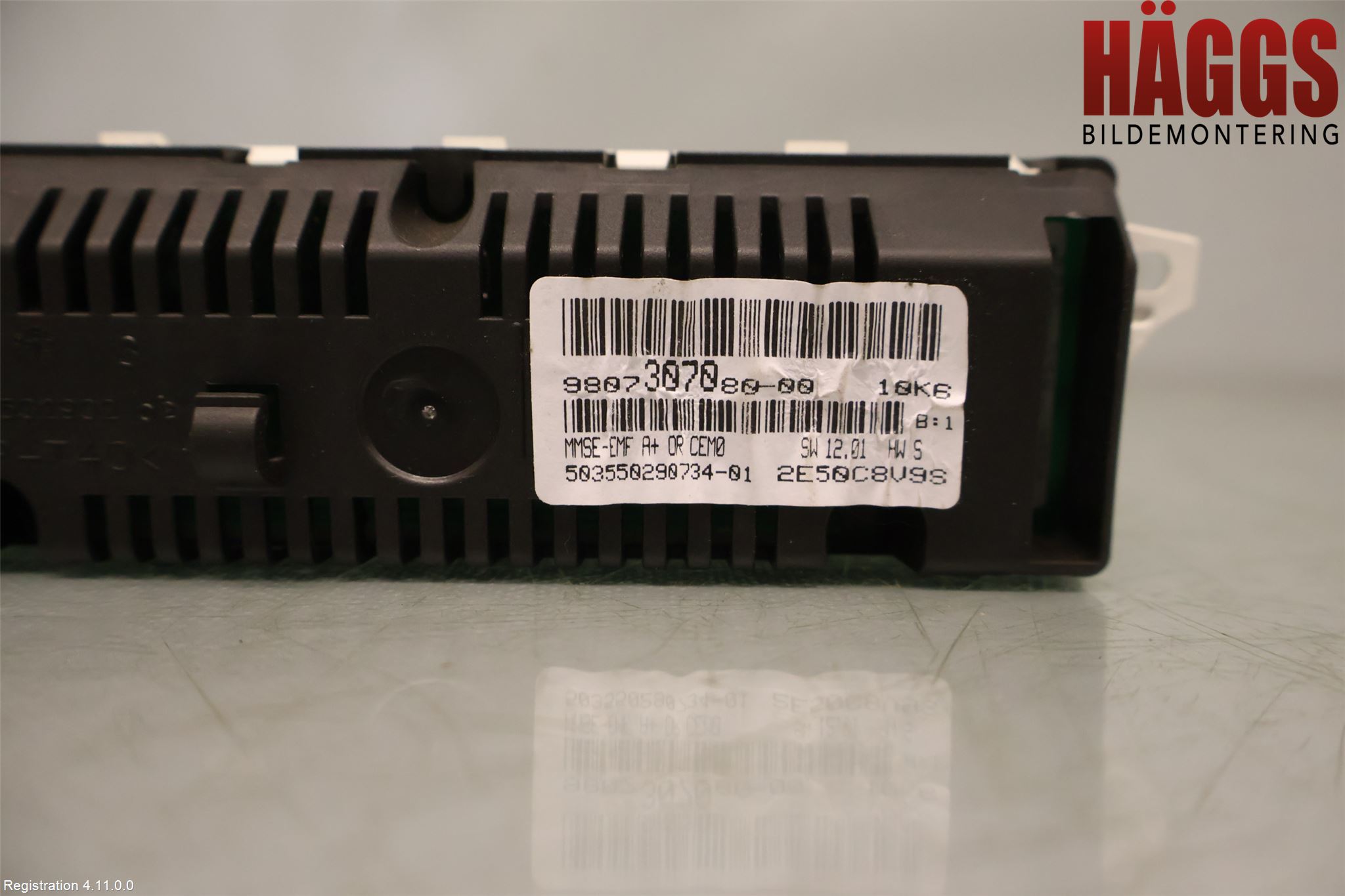 Peugeot PARTNER 16-18 Multifunktionsdisplay