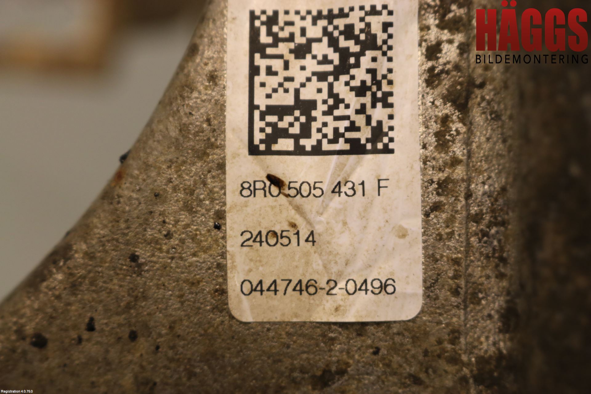 Audi A6 ALLROAD 12-18 Hjullagerhus-Spindel Vä B