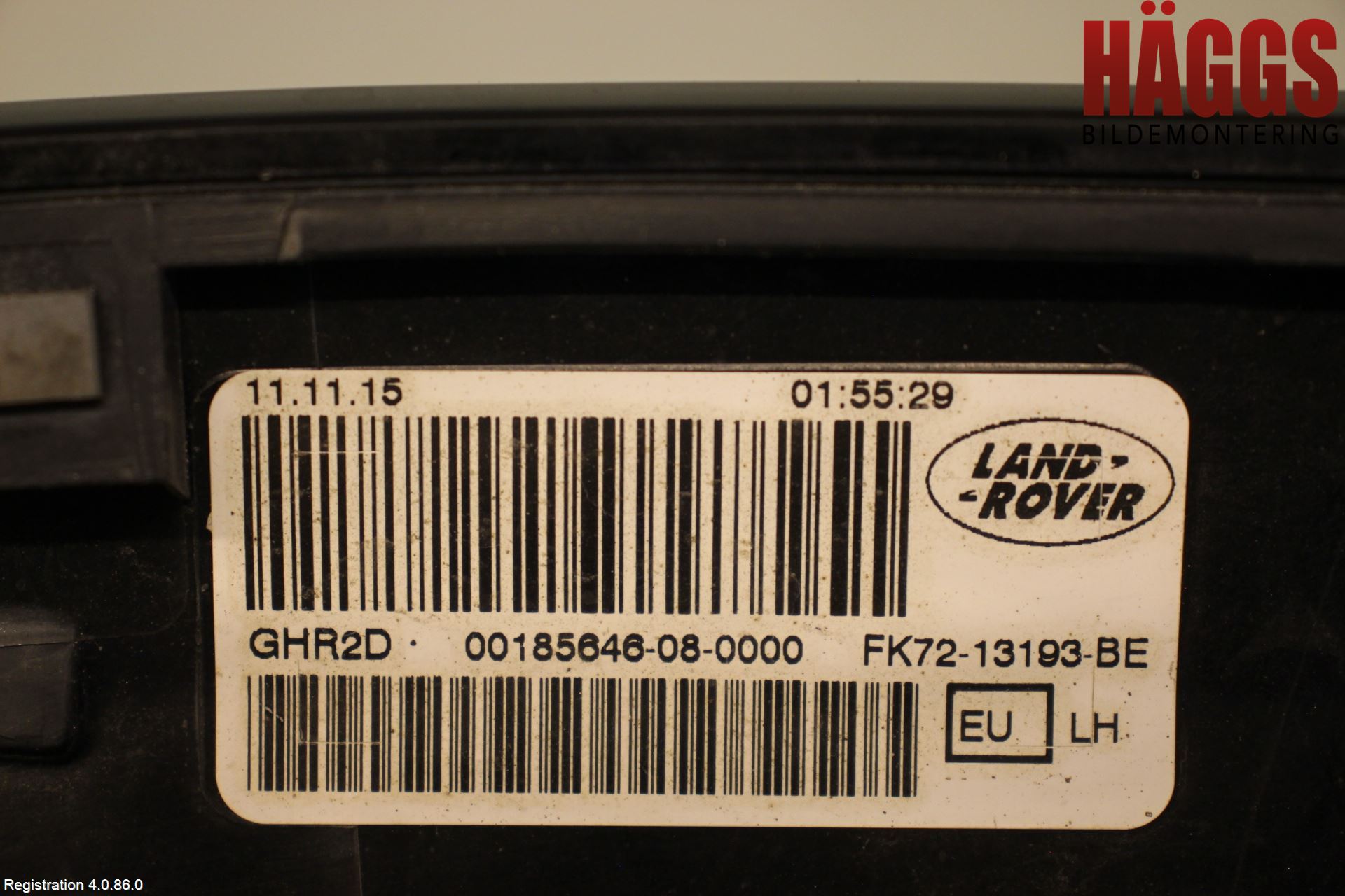 Landrover LAND ROVER DISCOVERY 4 10-16 Bakljus Lucka Vä