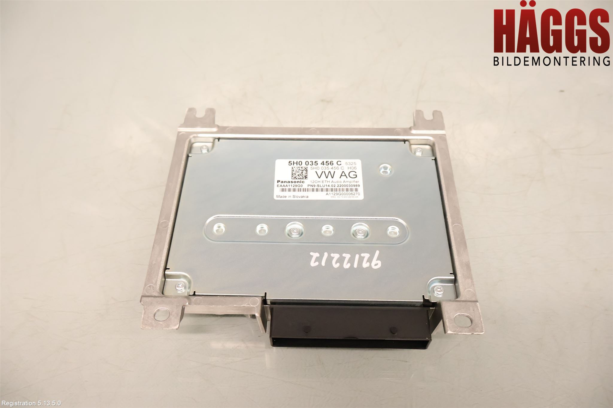 Volkswagen VW ID.5 22- Radio-Stereo Förstärkare