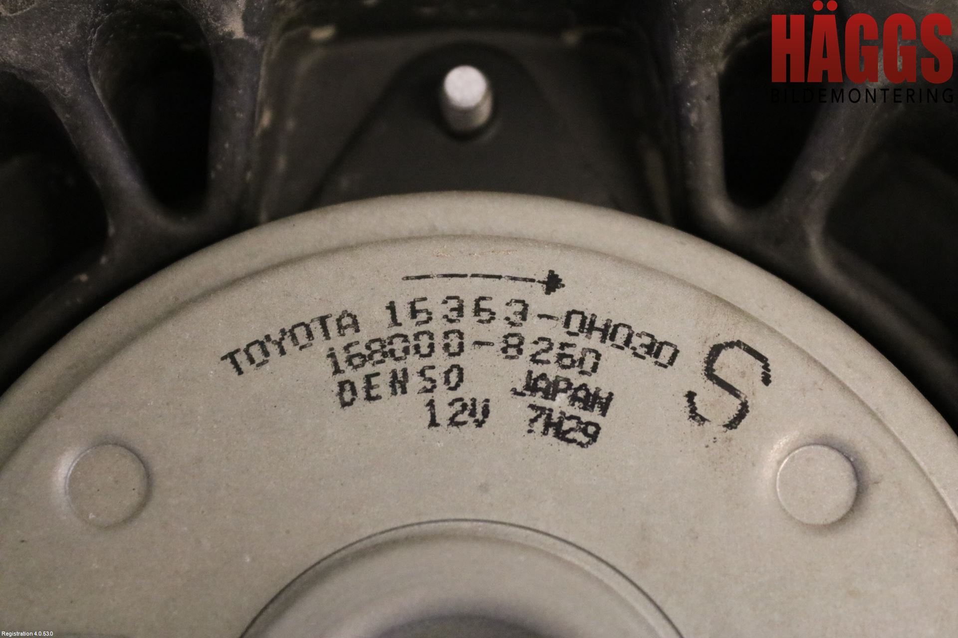 Toyota AVENSIS 07-08 Kylfläkt El