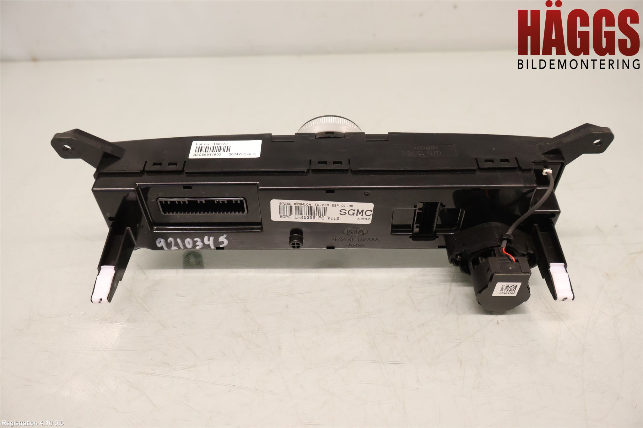 Kia SOUL 09- Ac Styrenhet Ac Manöveren