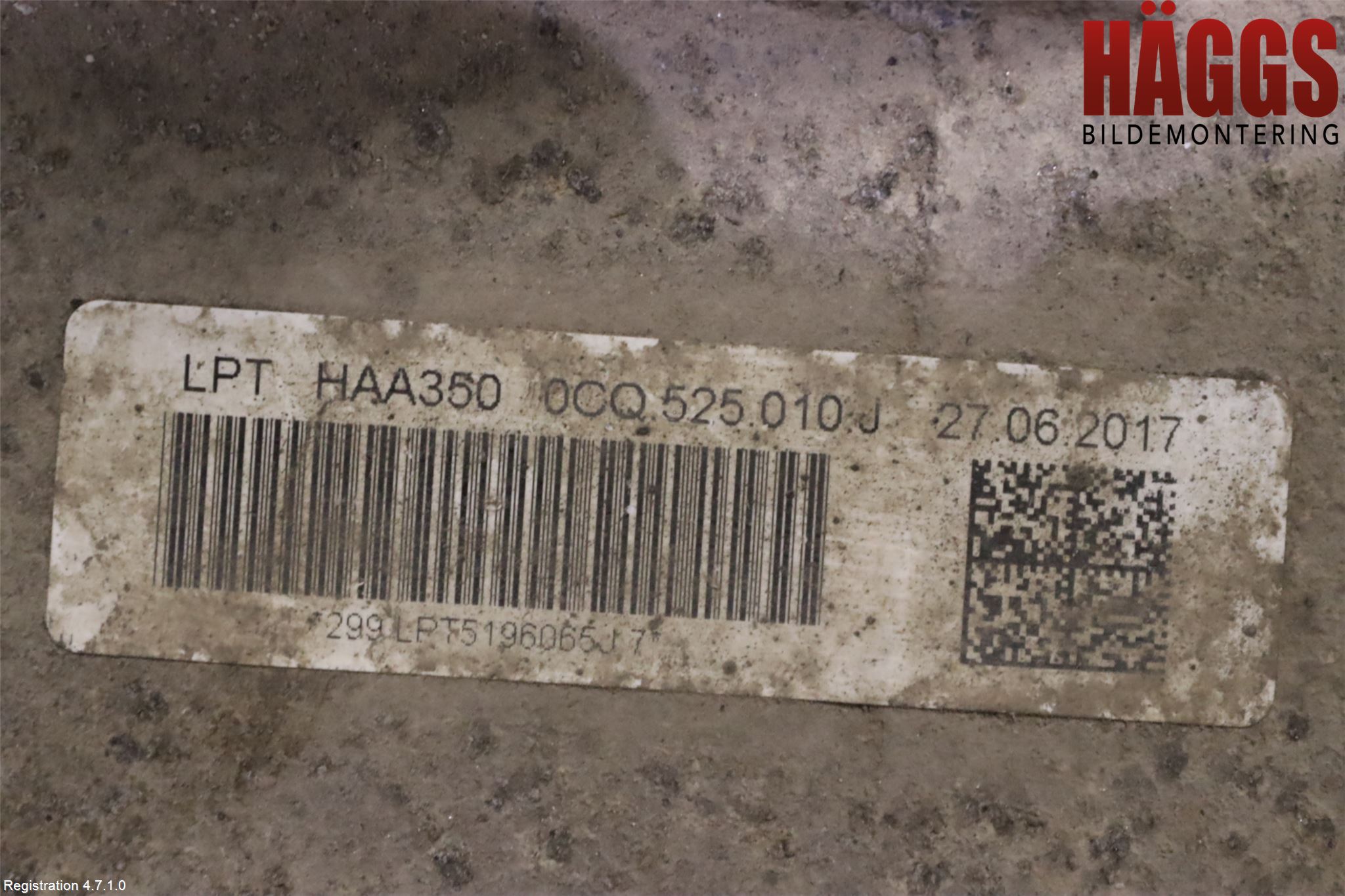 Volkswagen VW TIGUAN 16-24 Bakväxel-Diff