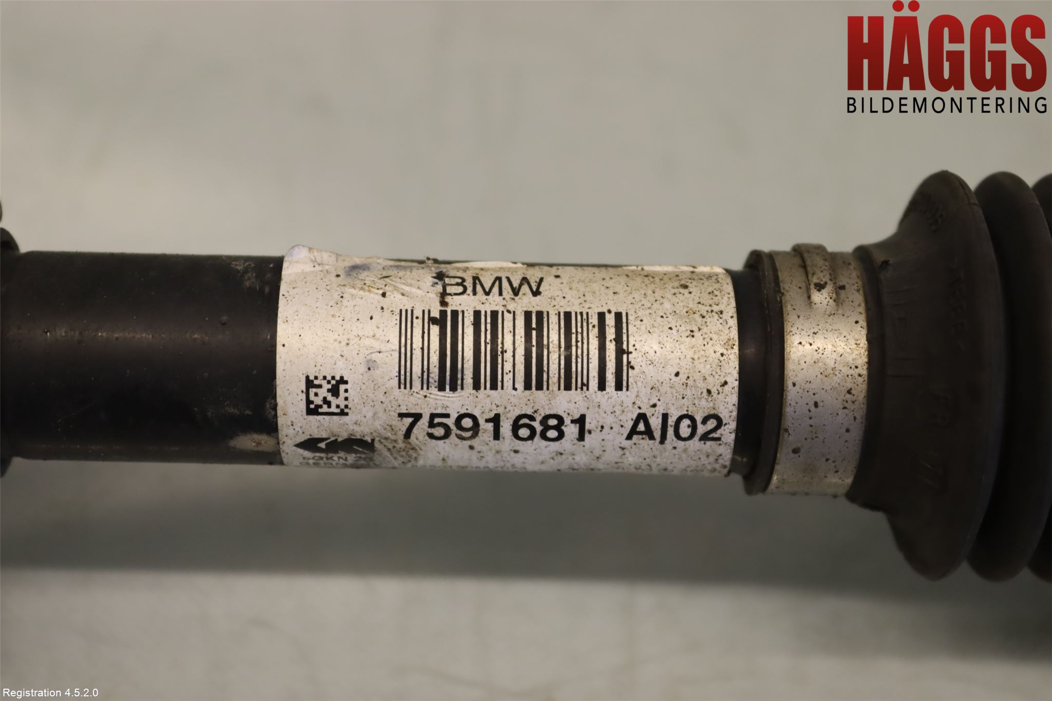 BMW X1 E84 10-15 Drivaxel Fram Vänster