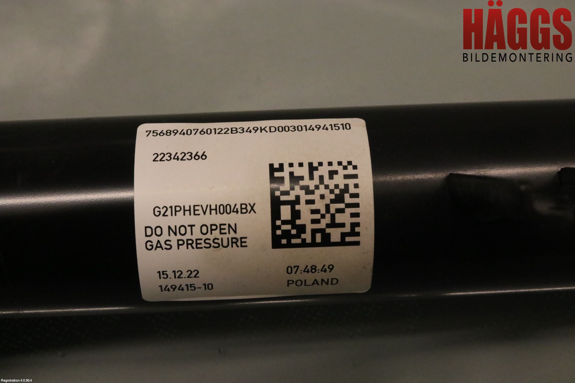 BMW 3 G20/G21/G80/G81 19- Stötdämpare Bak