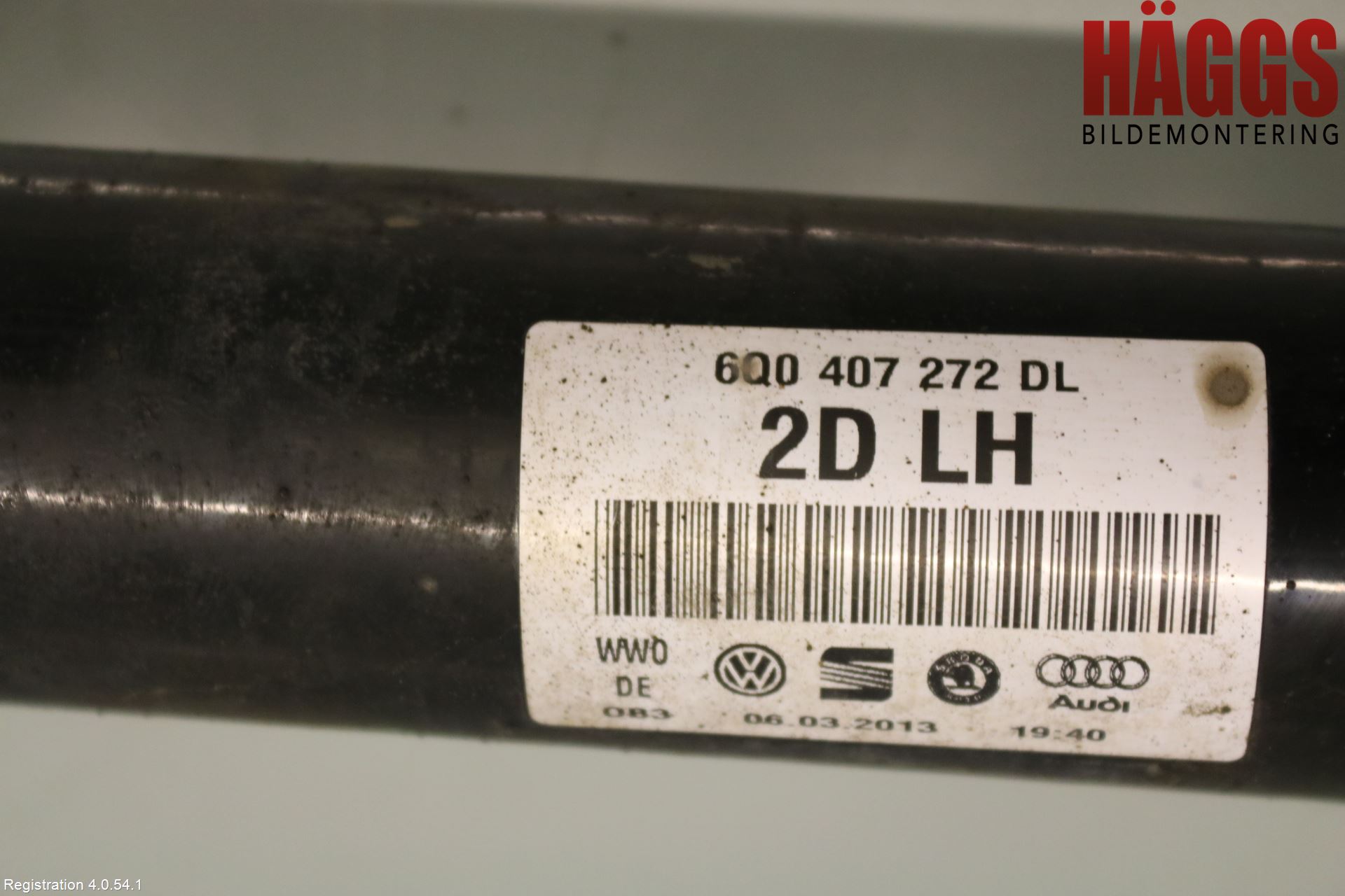 Skoda FABIA 07-14 Drivaxel Fram Höger