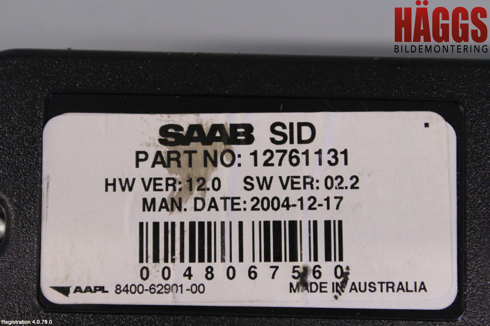 Saab 9-5 -05 Färddator