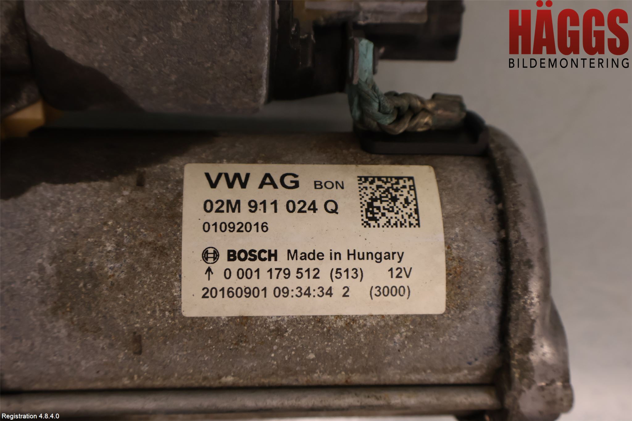 Skoda RAPID Startmotor